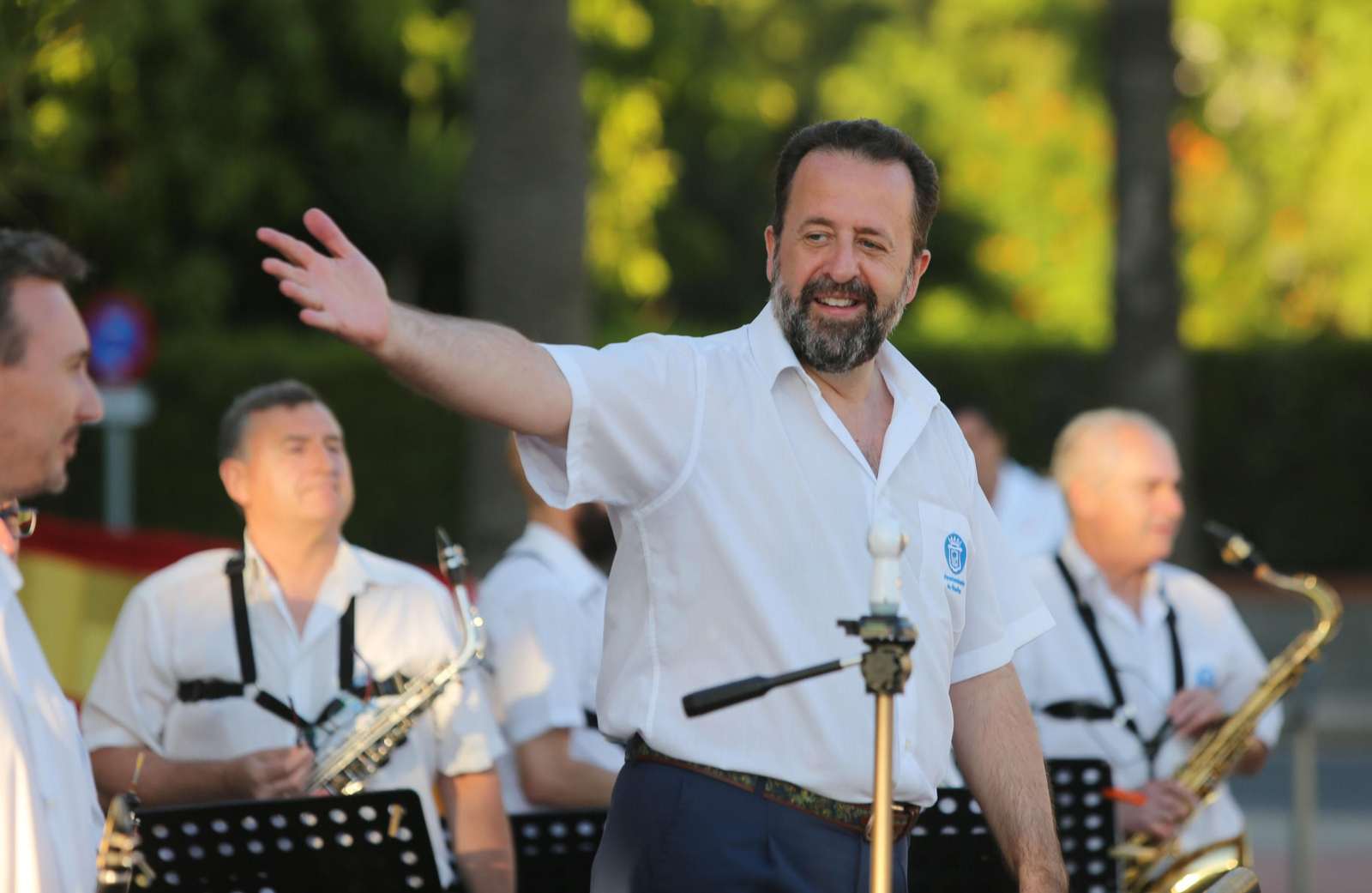 Las imágenes del concierto de la Virgen del Carmen en la comandancia marina
