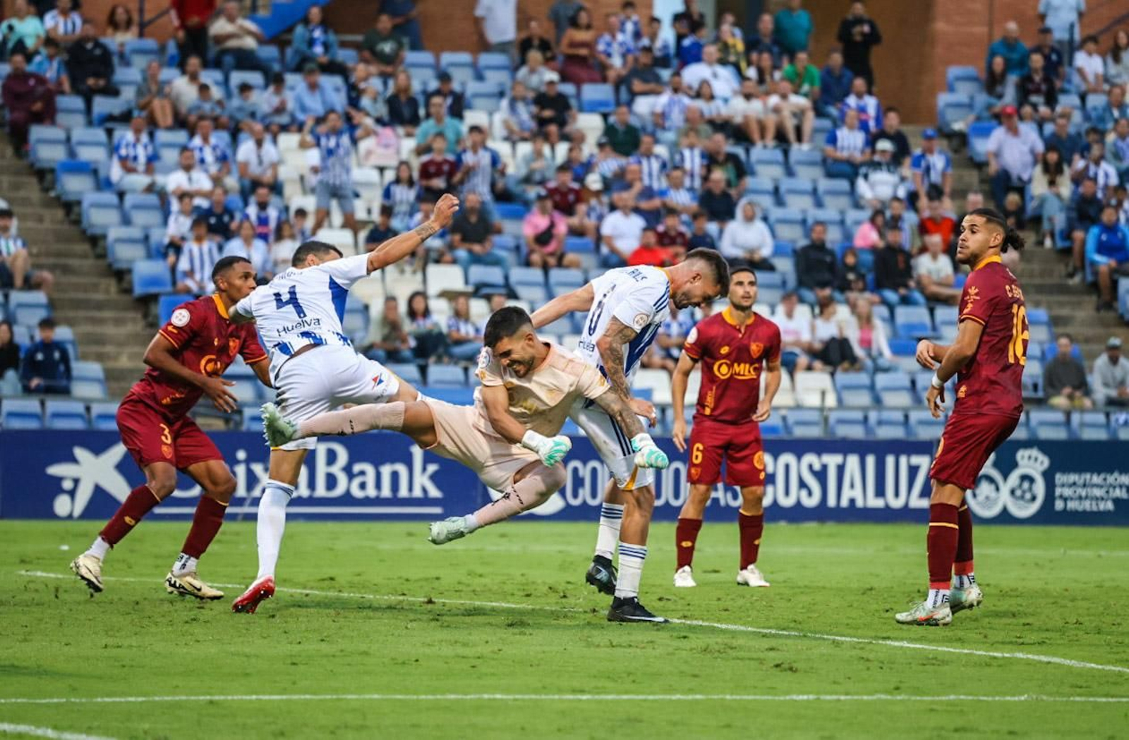 Las mejores imágenes del Recreativo de Huelva- Linares Deportivo