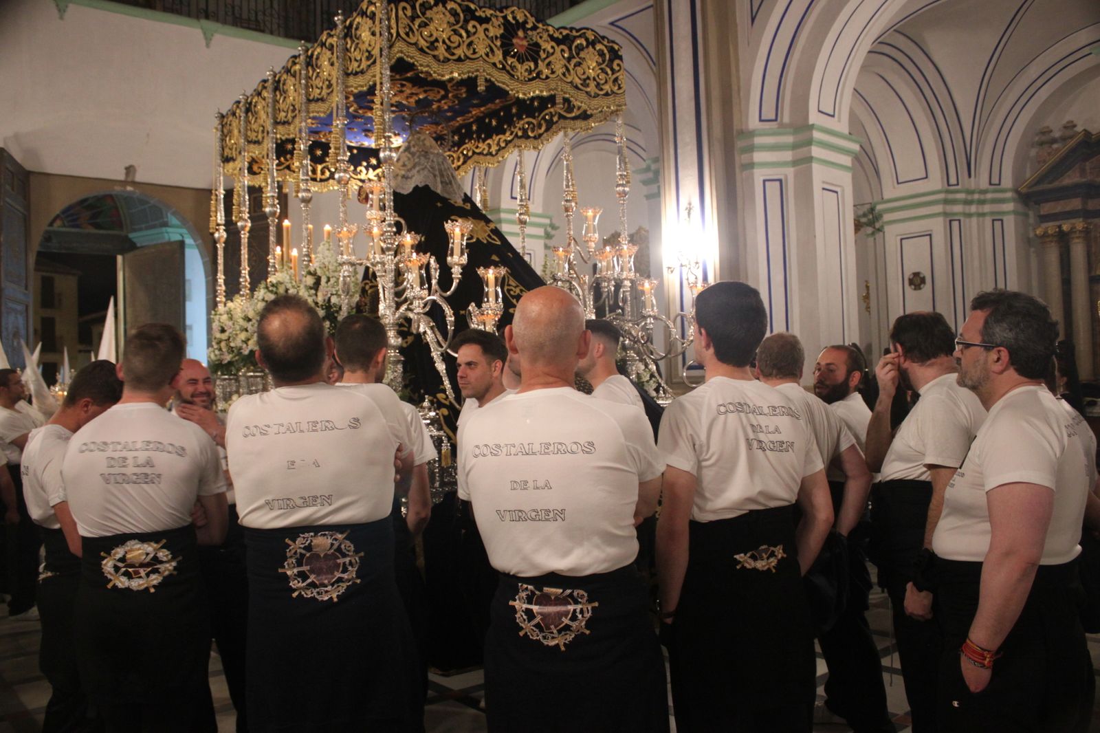 Las imágenes de las procesiones del Jueves Santo en Vélez Rubio