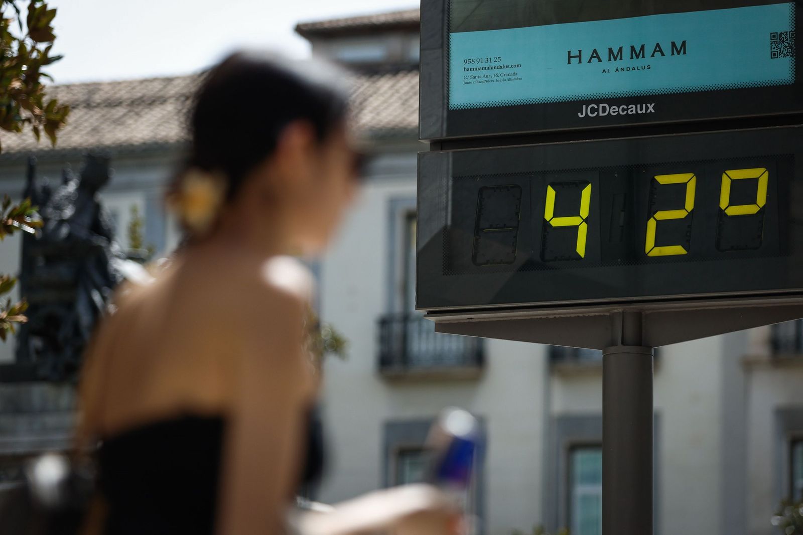 Altas temperaturas en Granada