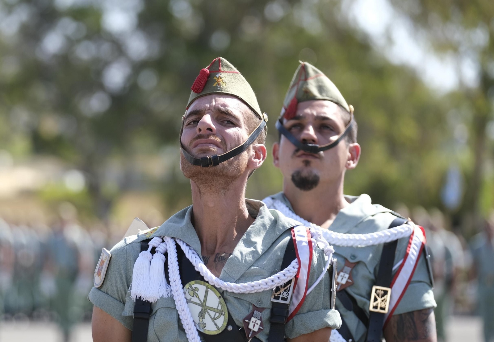 Imágenes del 102 aniversario de La Legión en Almería