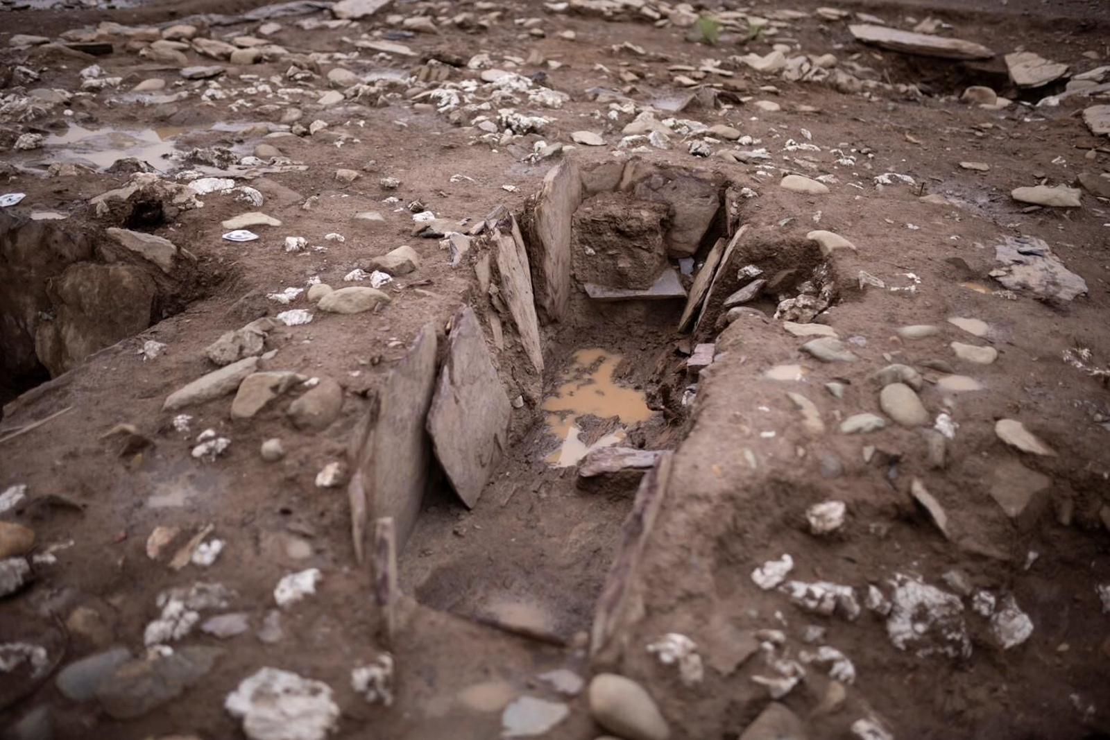 Imágenes del yacimiento del yacimiento de las Capellanías en Cañaveral de León