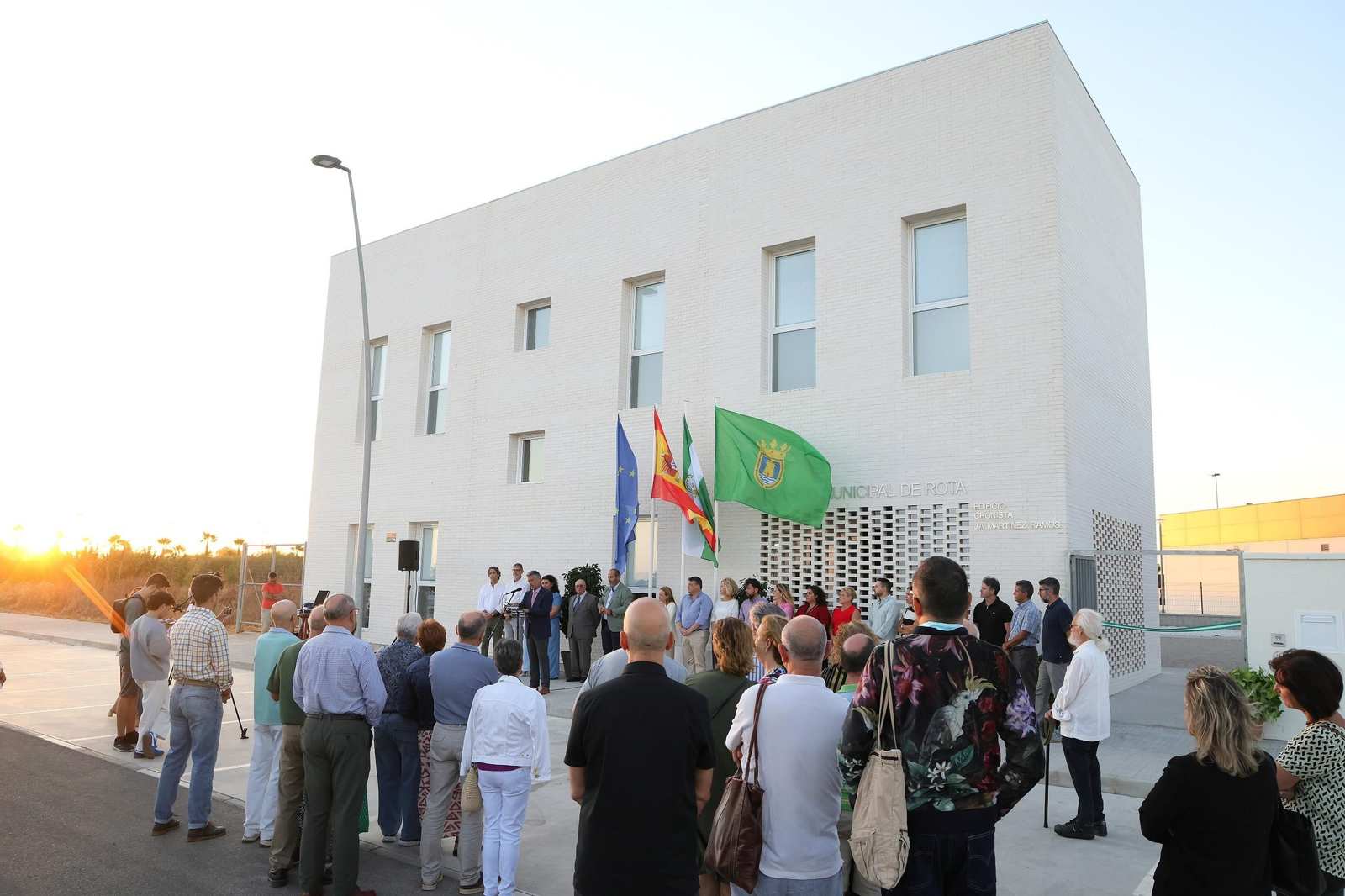 Inauguración del nuevo Archivo municipal de Rota.