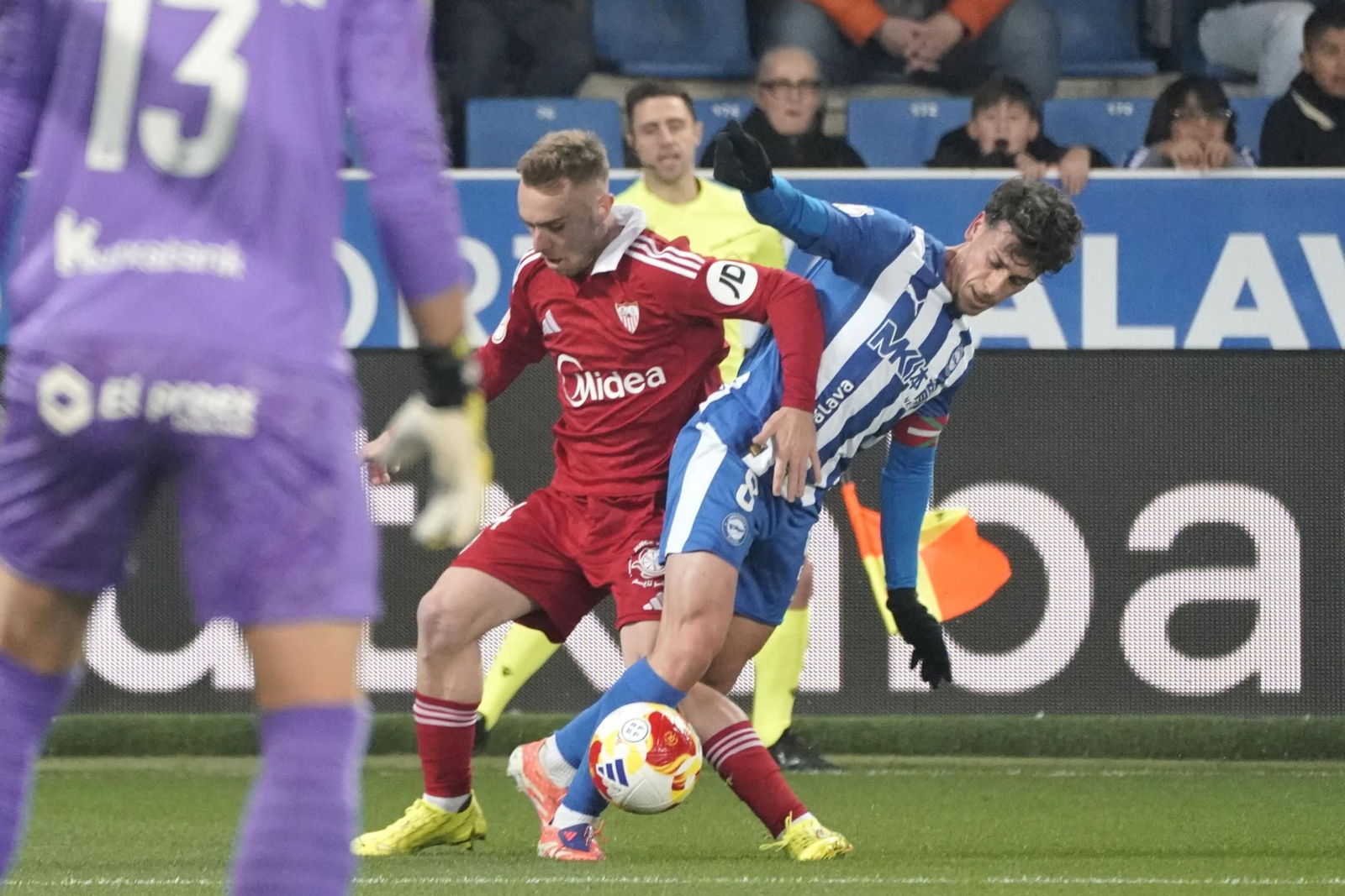 Las fotos del Alavés - Sevilla de Copa del Rey