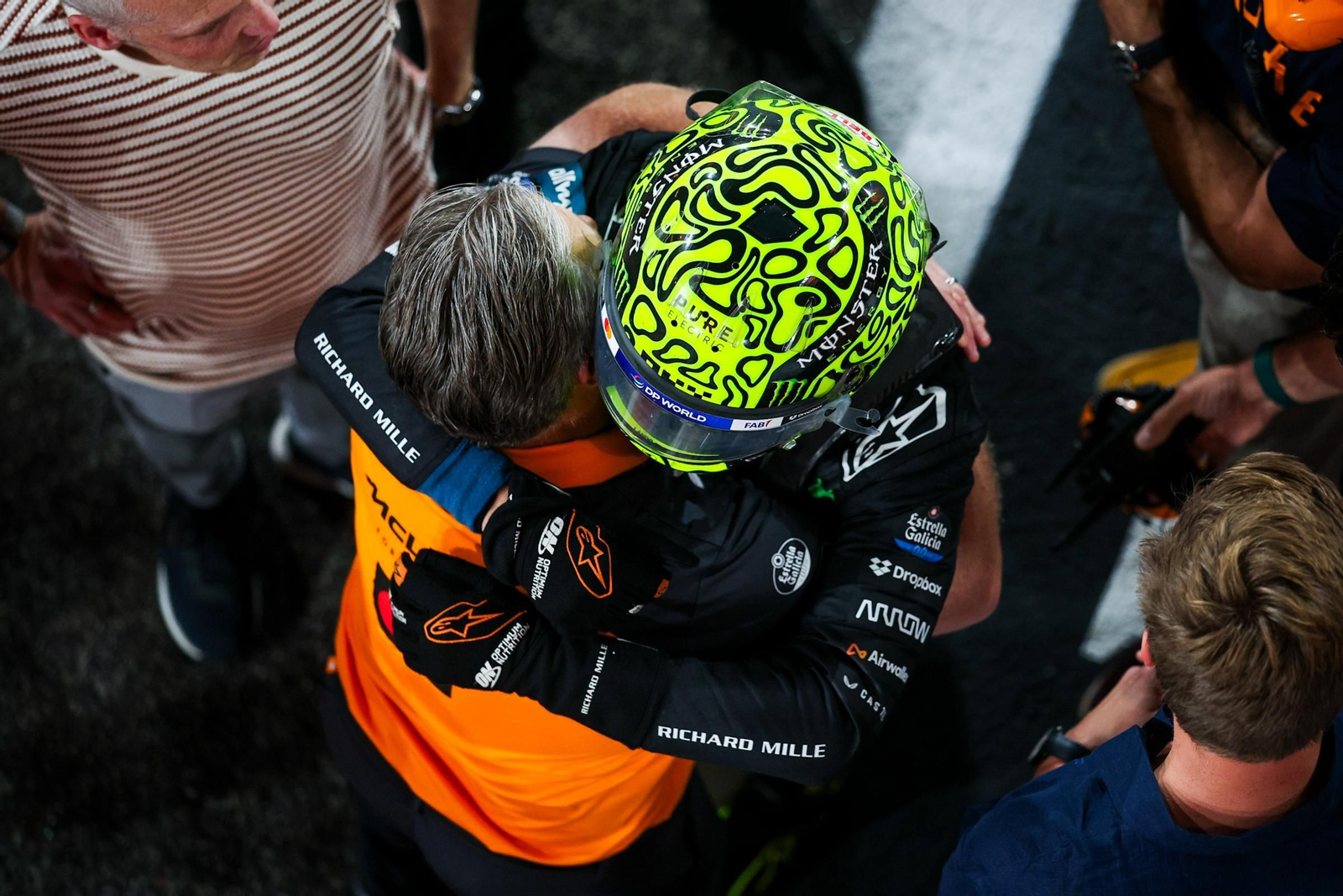 Las fotos del título mundial de Lando Norris en la Fórmula 1