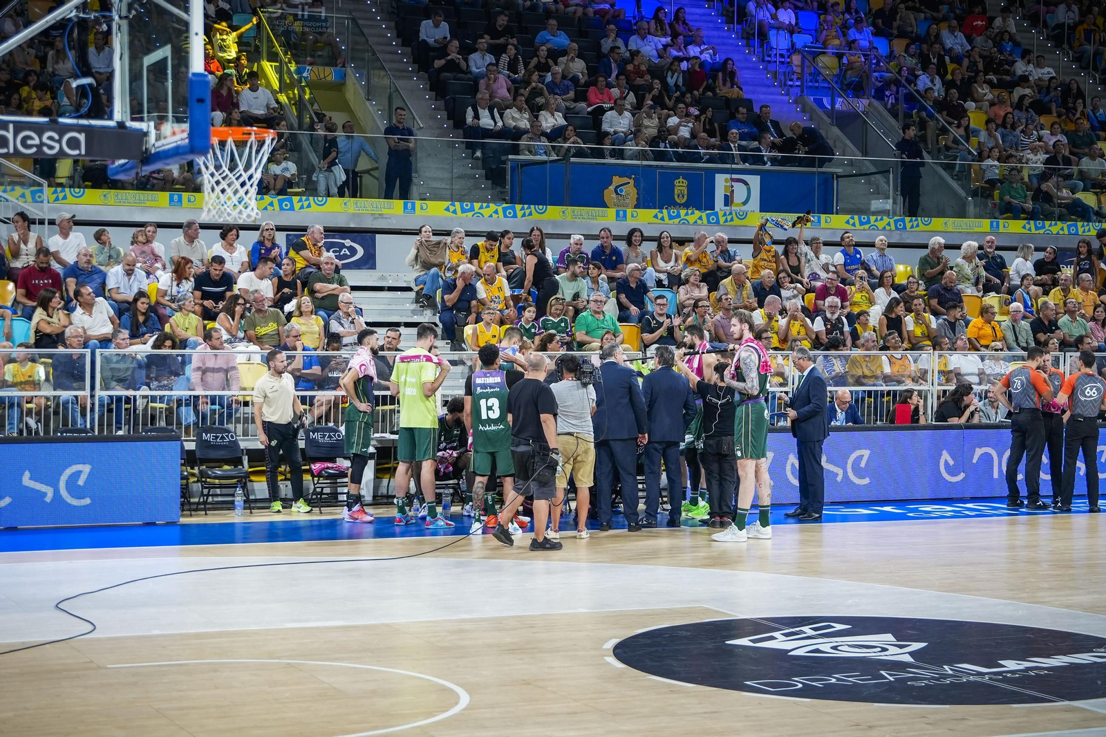 El Gran Canaria-Unicaja, en fotos
