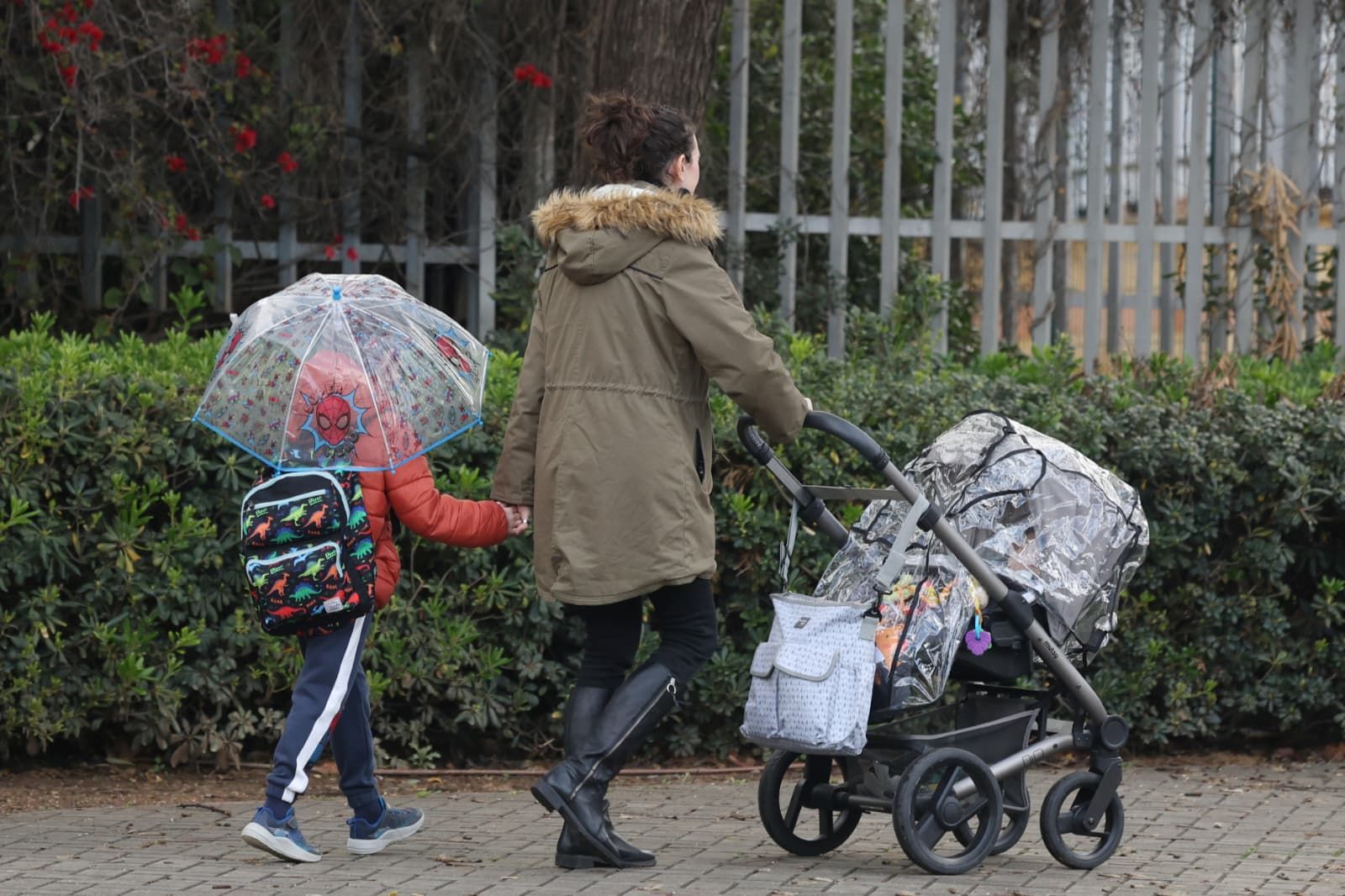 Málaga capital este jueves tras el paso de la borrasca Leonardo.
