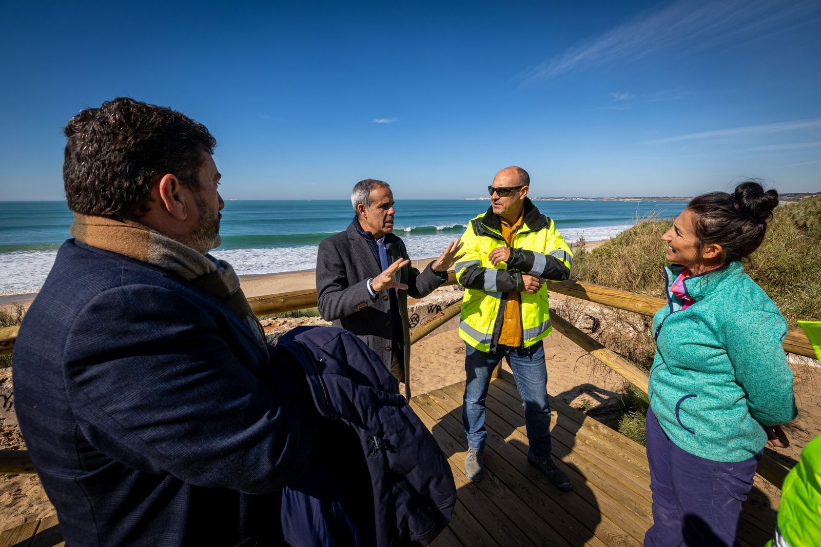 Las fotos del nuevo paseo litoral de El Puerto