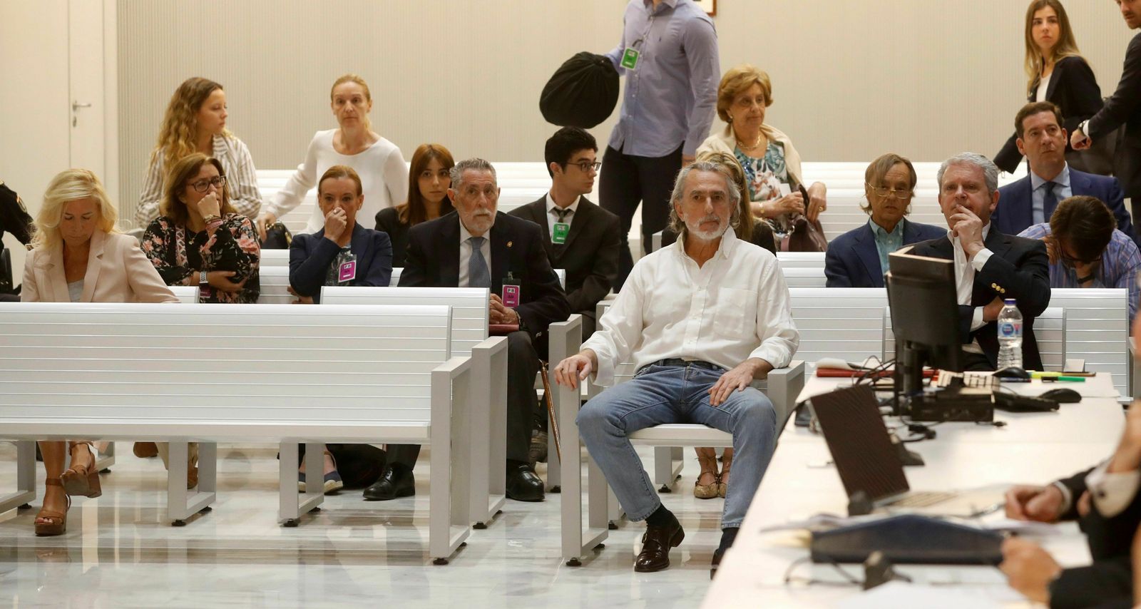 Francisco Correa, durante la primera sesión del juicio.