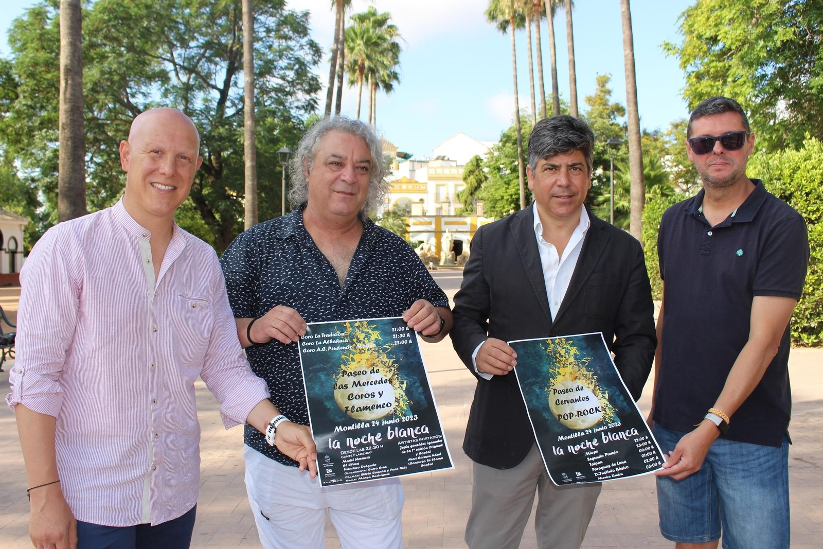 Presentación de la Noche Blanca de Montilla. Presentación de la Noche Blanca de Montilla.