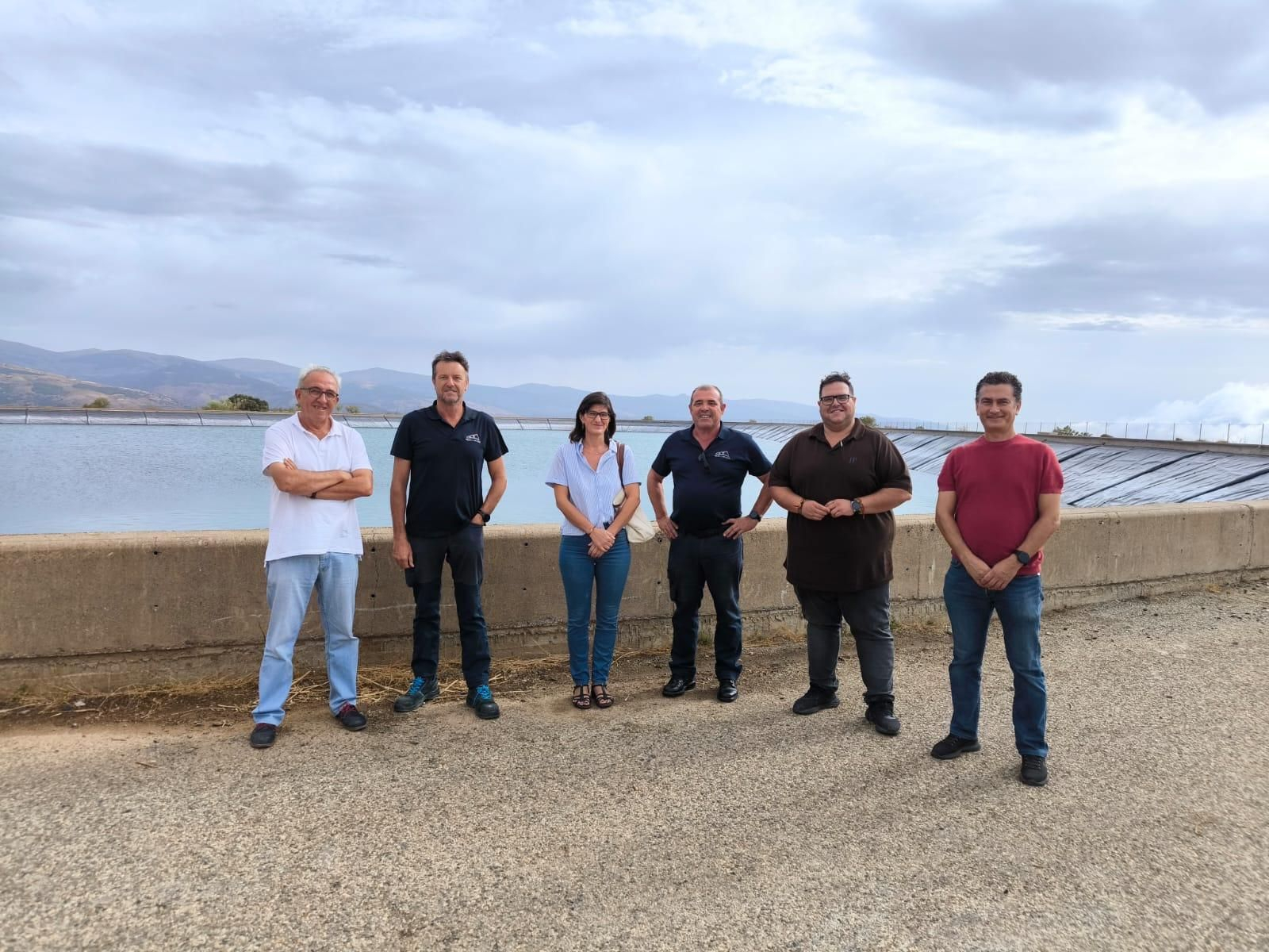 Visita a la balsa de la Contraviesa