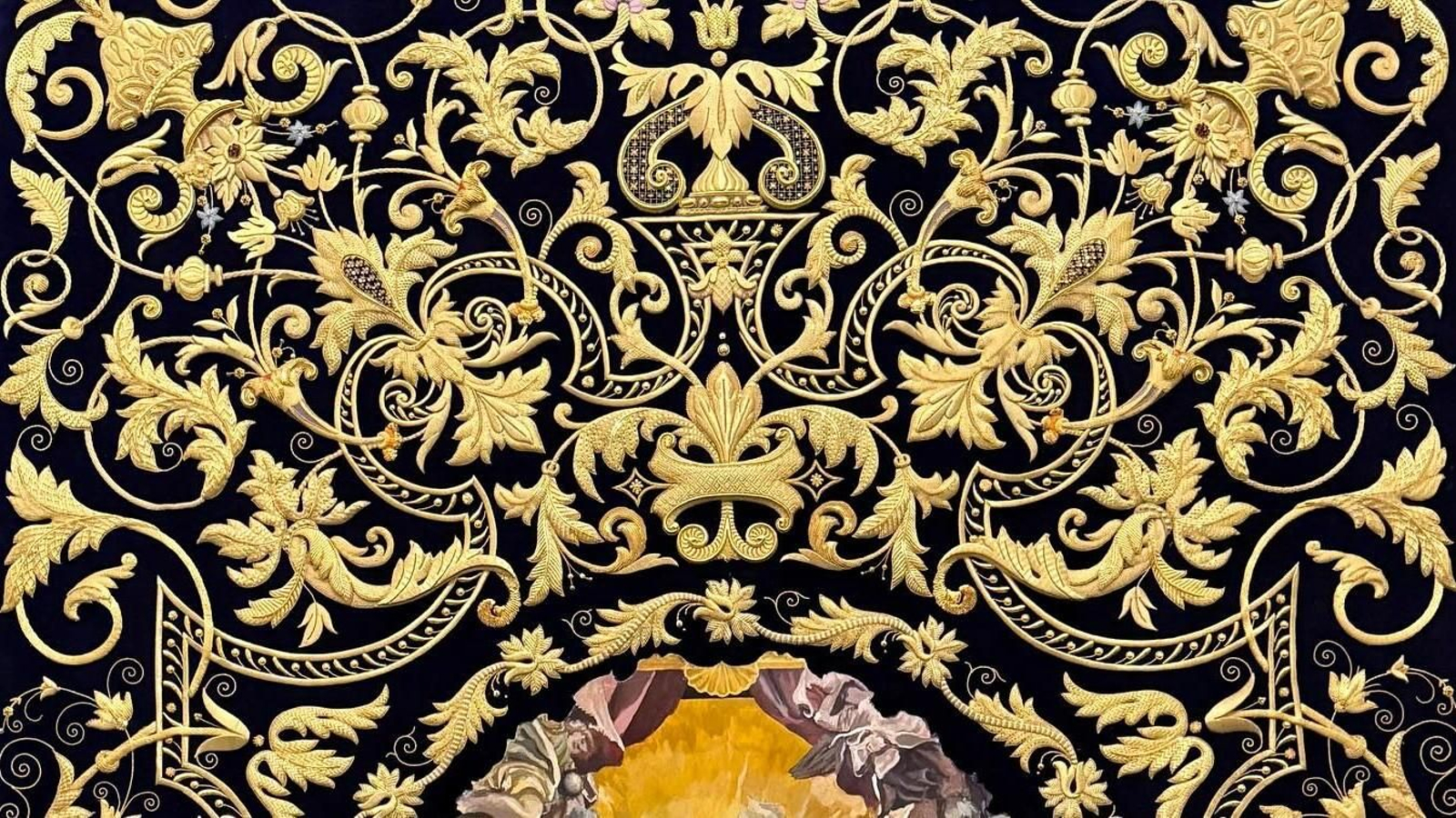 Nuevo paso de palio de la Virgen del Mayor Dolor de Granada, Octubre 2025.jpg