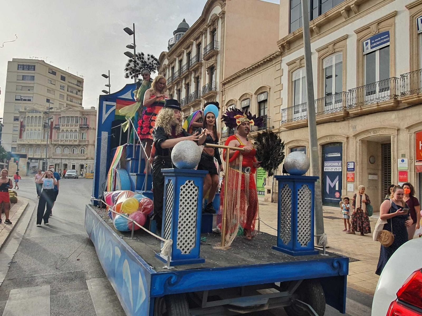 Manifestación del Orgullo LGBTI+ en Almería