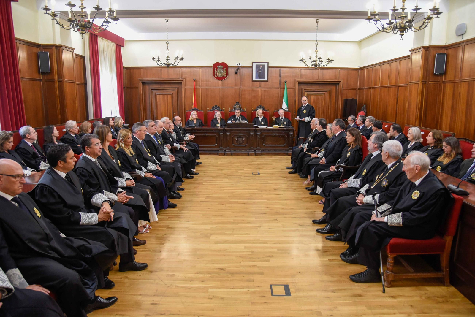 Toma de posesión del presidente de la Audiencia Provincial de Sevilla, Álvaro Martín