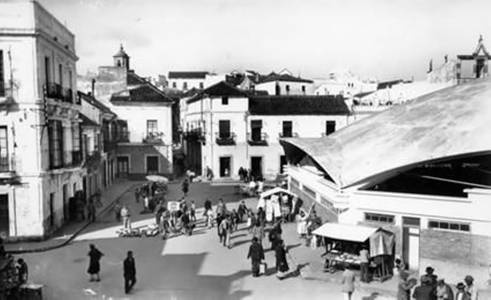 Las dos plazas históricas de Algeciras (Baja y Alta).