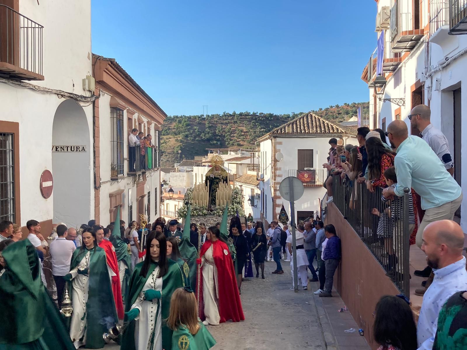 Martes Santo en Montoro: La Vera Cruz, el Imperio Romano y la Flagelación, en imágenes