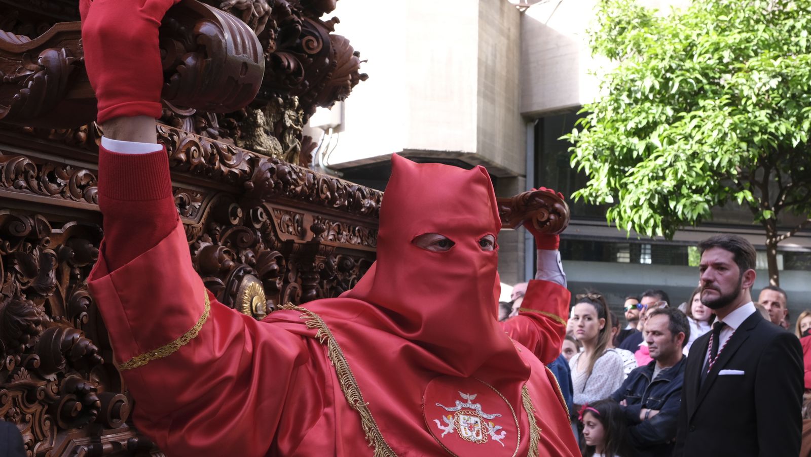 Fotogalería procesión de la Santa Cena. Semana Santa de Almería 2022.