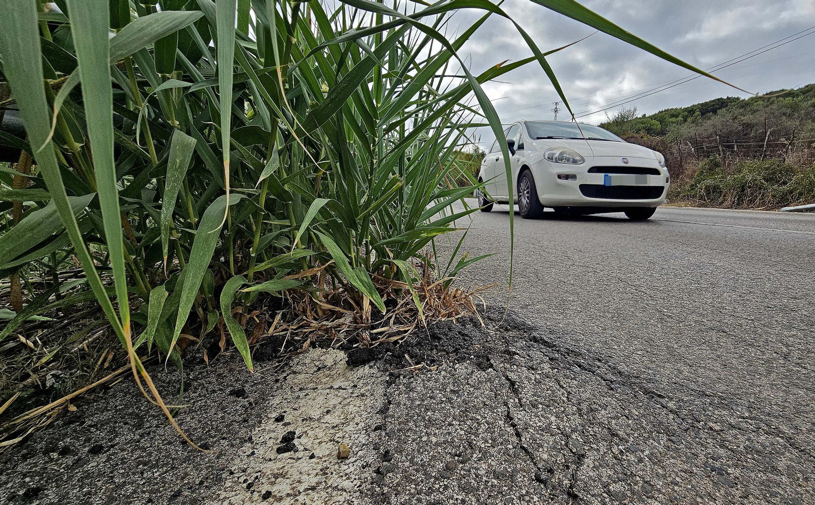Fotos de los desperfectos en las barriadas de Getares en Algeciras