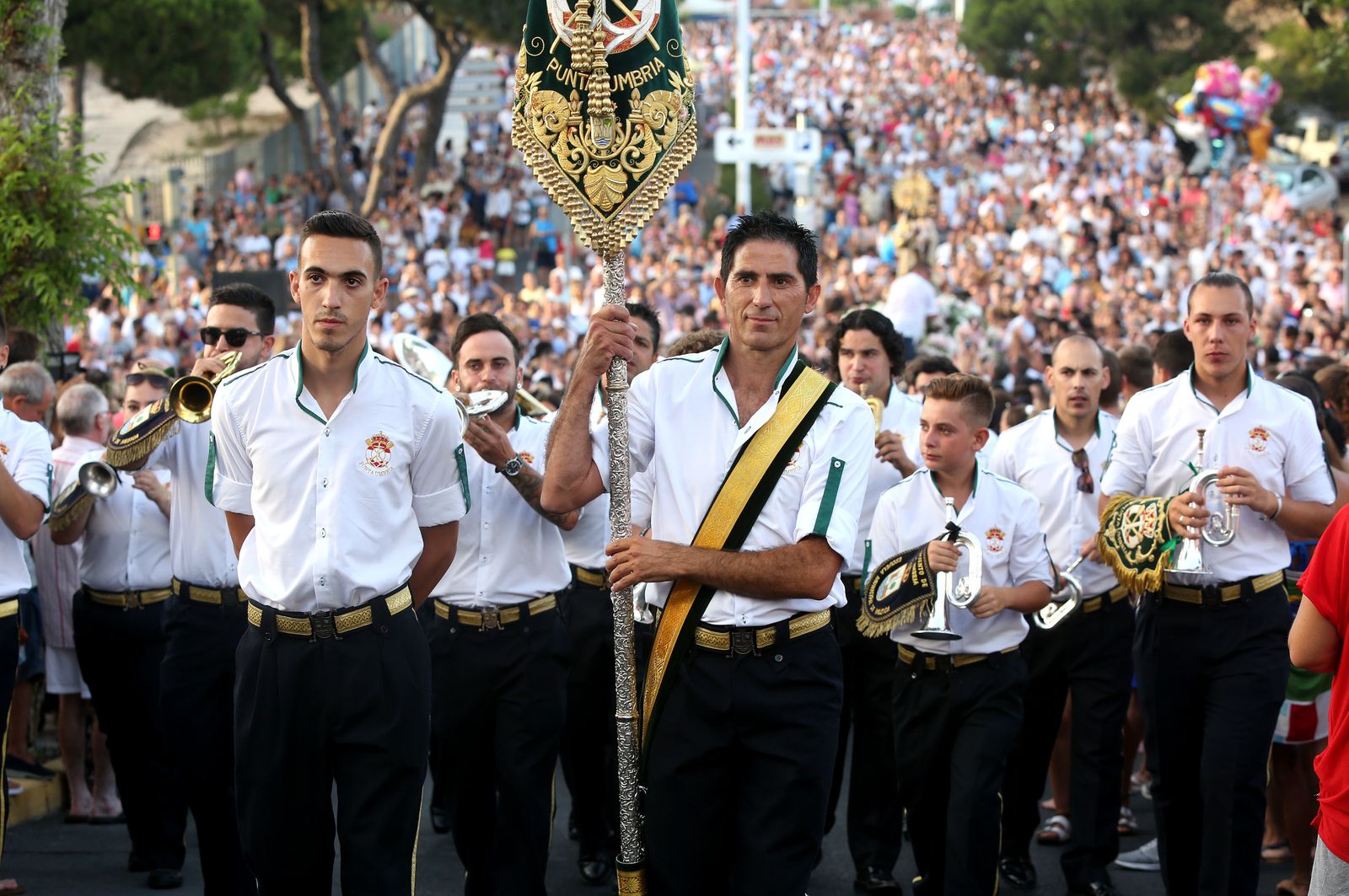 Procesión de la Virgen del Carmen en Punta Umbría