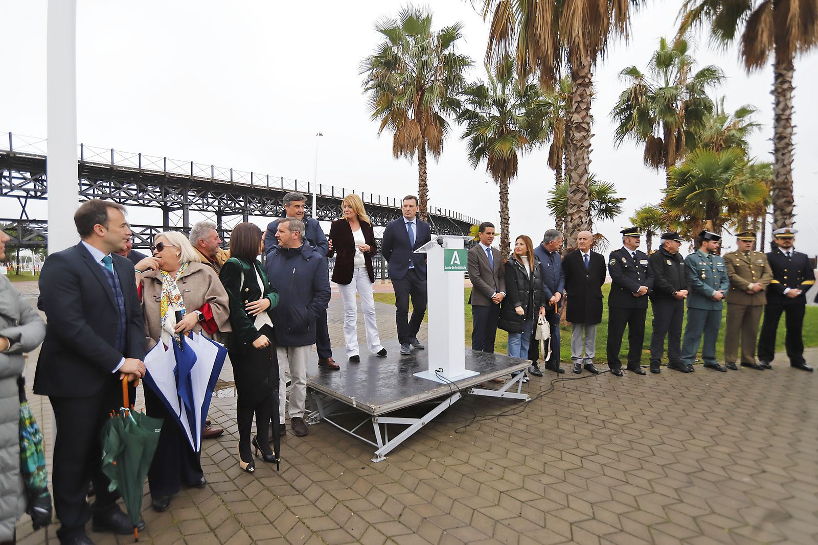Imágenes del acto del acto del Día de la Bandera de Andalucía