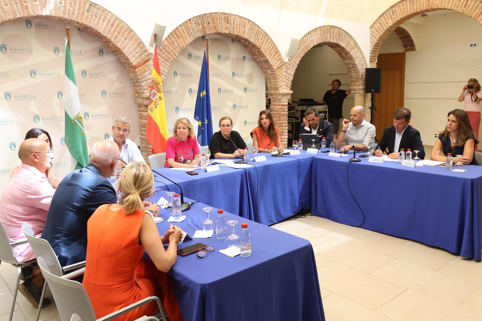 La reunión mantenida entre representantes públicos de la Costa del Sol y el Campo de Gibraltar.