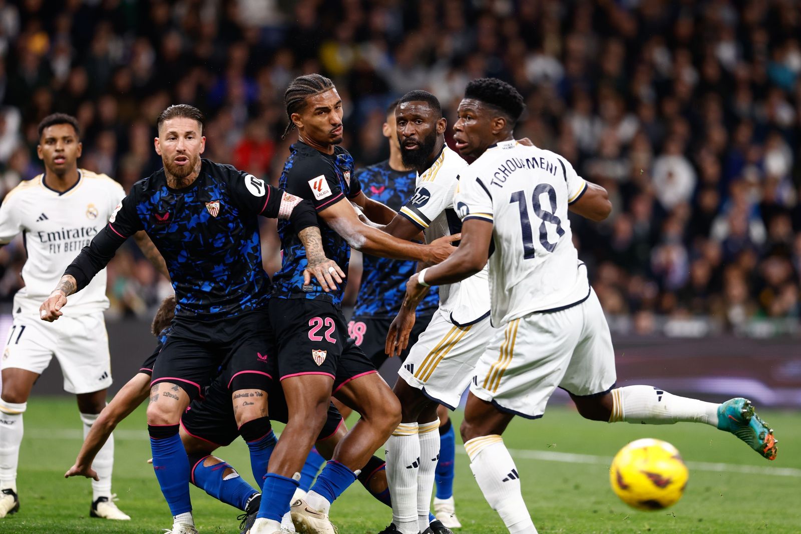 Las fotos del Real Madrid - Sevilla de Liga