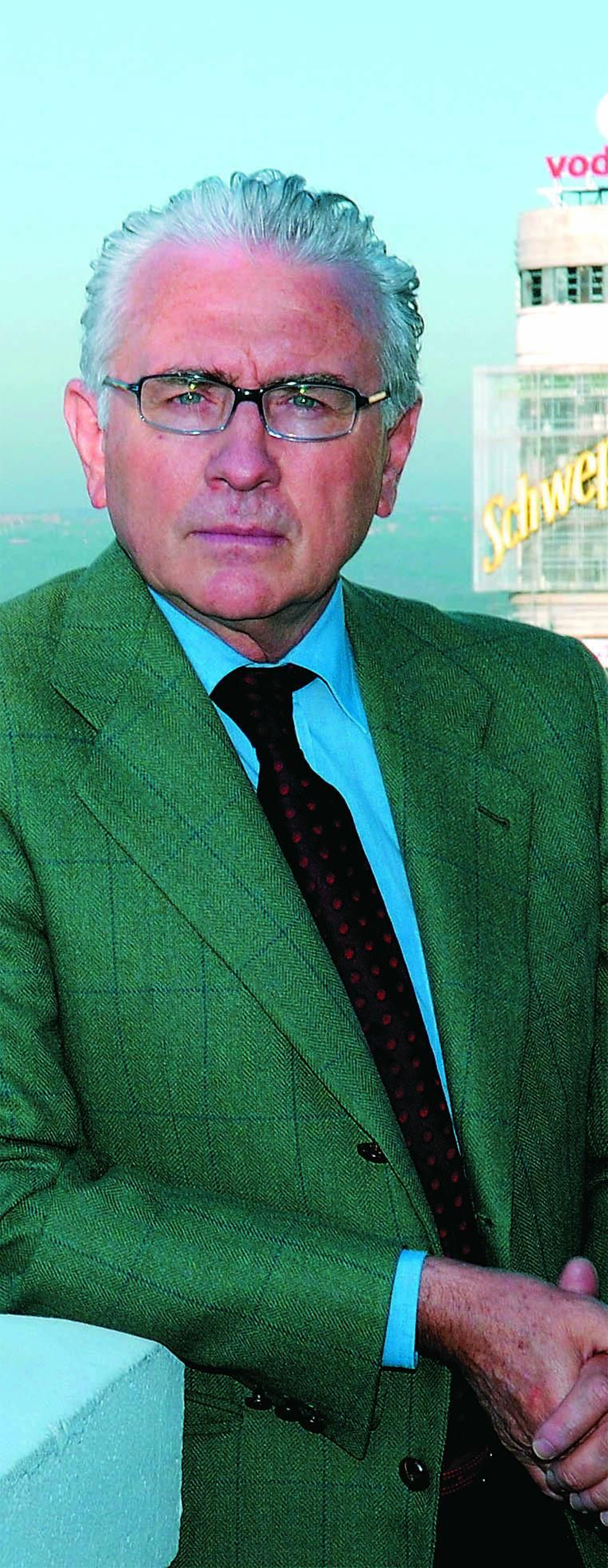 Daniel Gavela cuando fue nombrado director general de Cuatro.