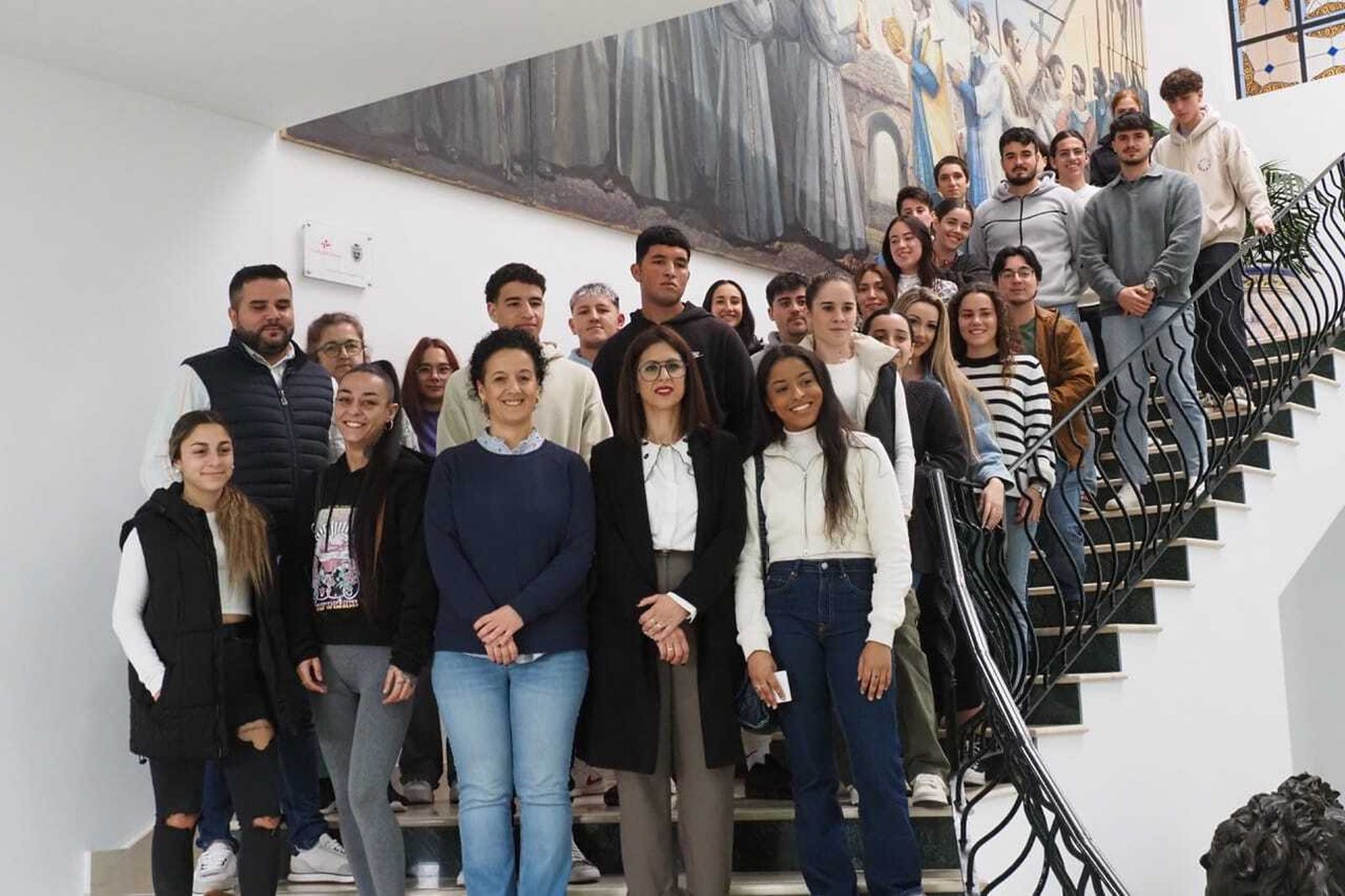 Beneficiarios del programa de ayudas sociales en Palos de la Frontera.