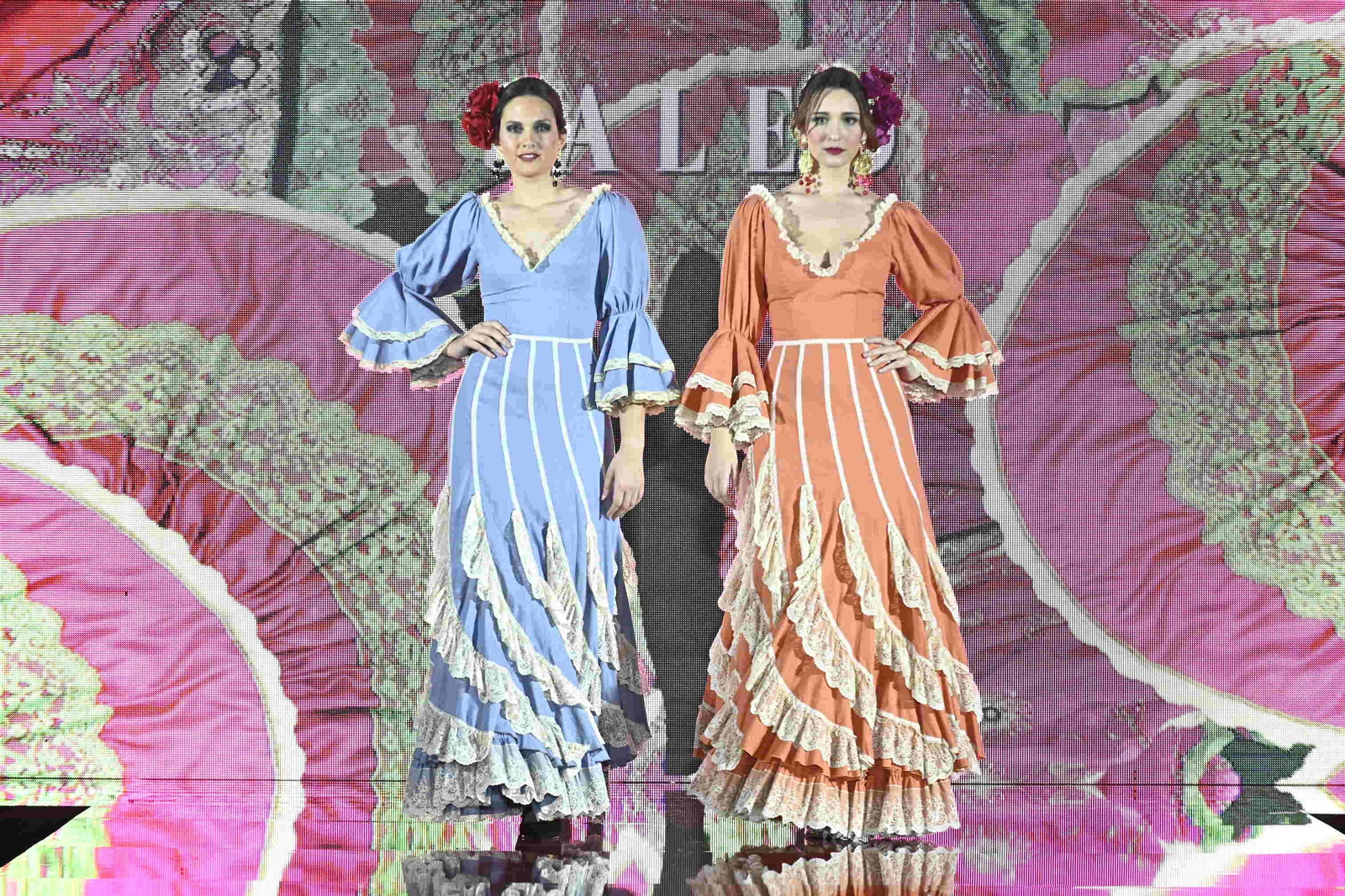 El desfile de Aurora Gaviño en Pasarela Huelva Flamenca 2022, todas las fotos