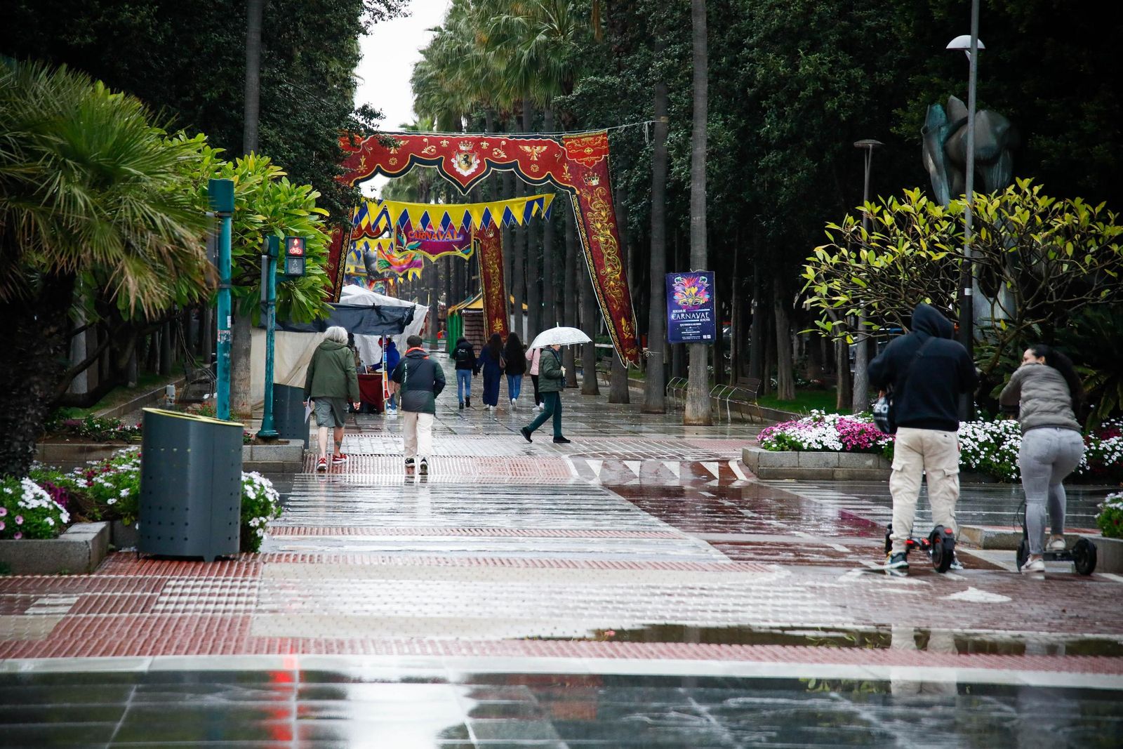 Las mejores imágenes de la lluvia en Almería