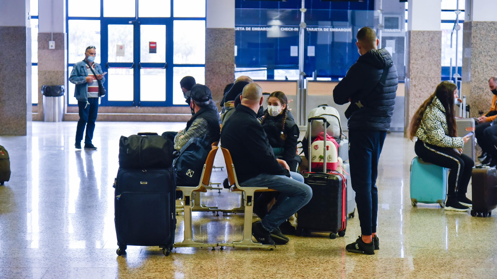 Primer día de viajes en ferry de Algeciras a Tánger-Med tras la pandemia