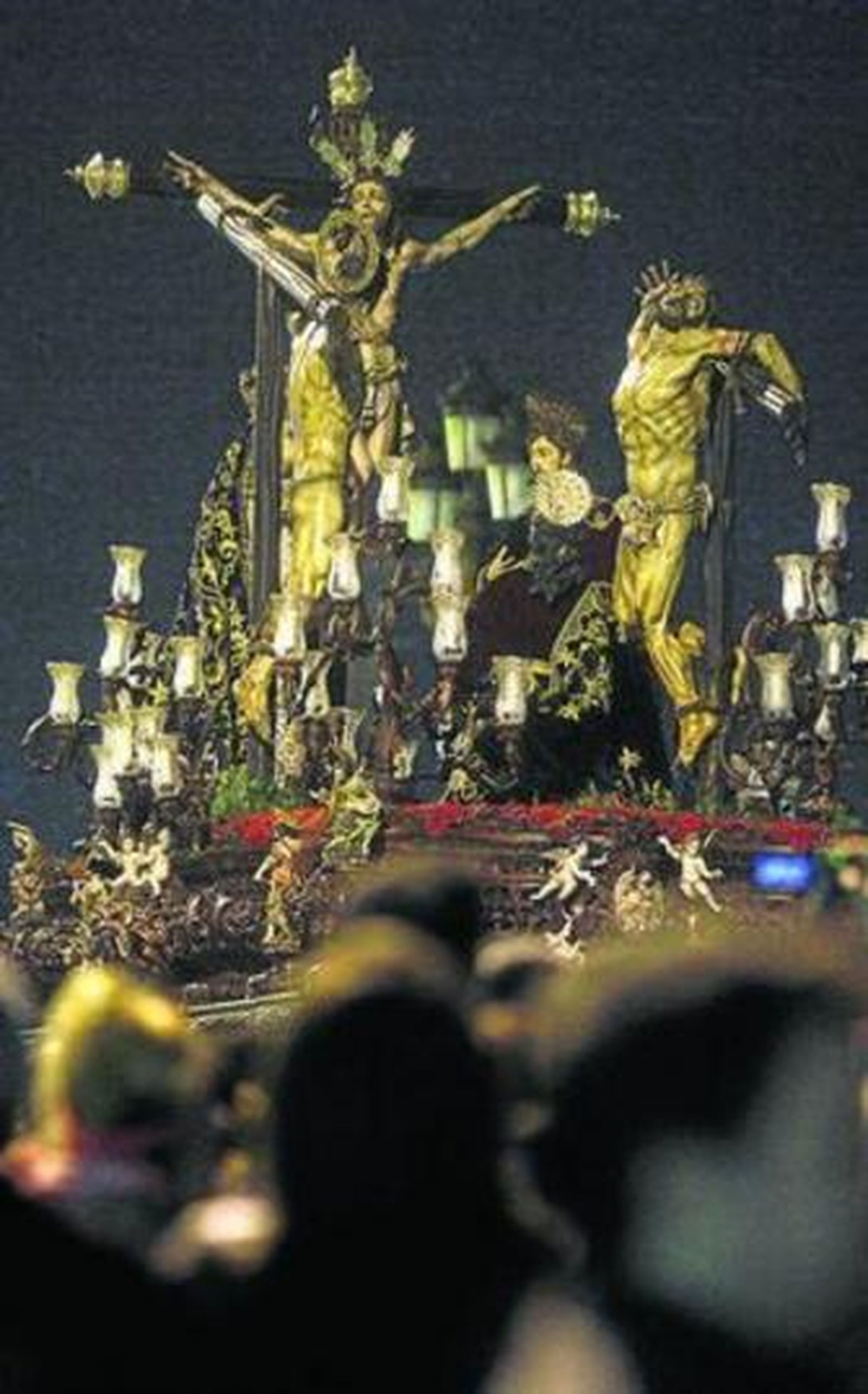 El paso de misterio del Perdón, en su salida procesional.