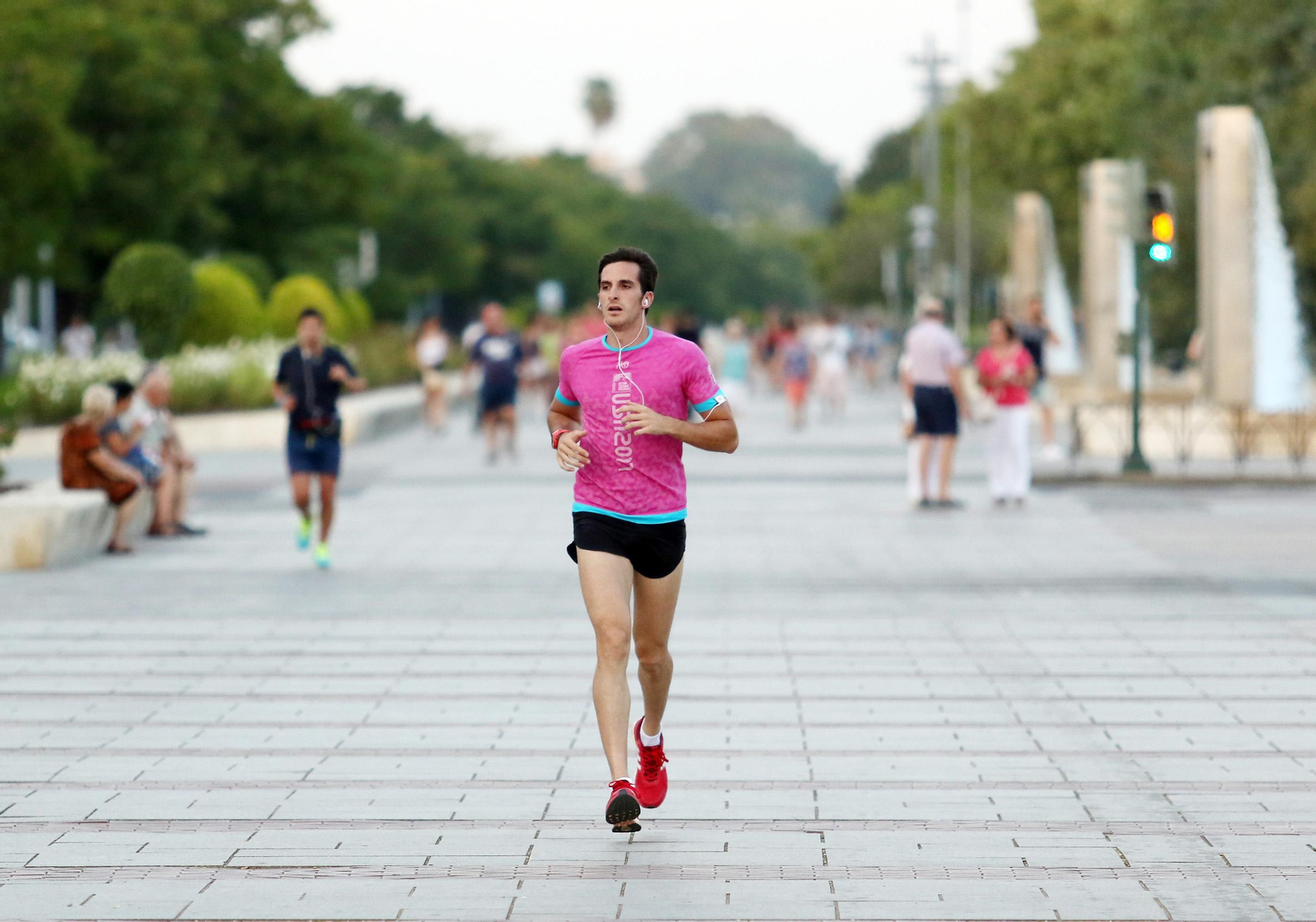 Deportista en el Vial.