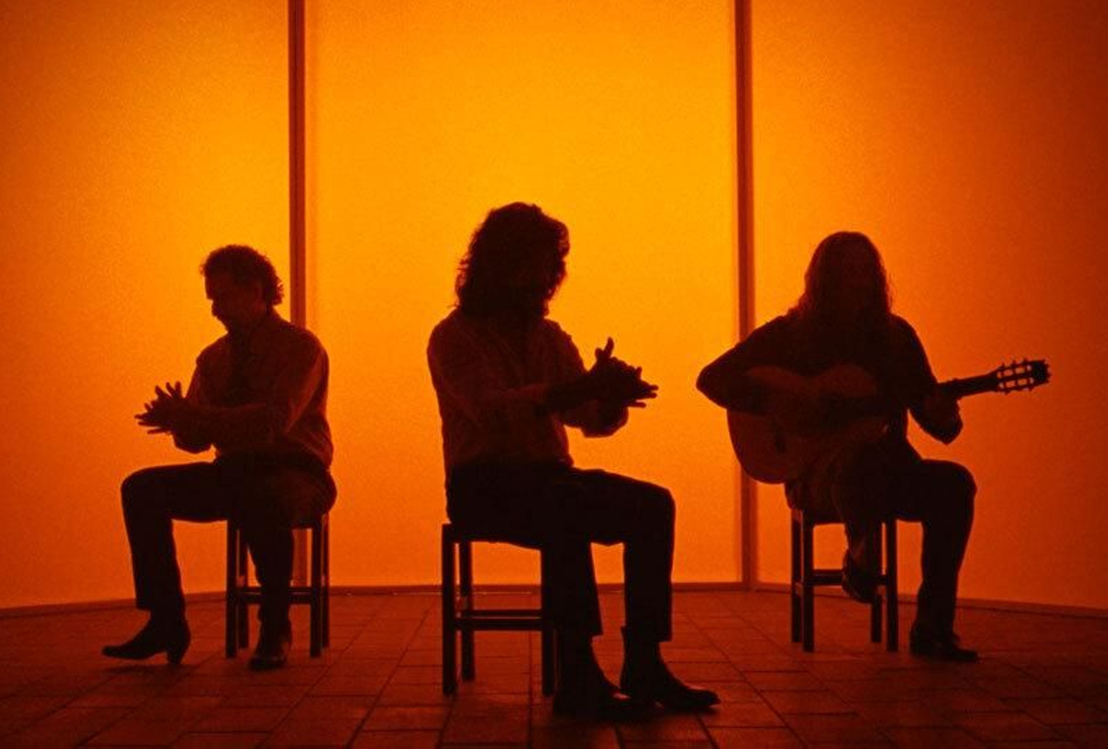 Un plano del anuncio con Camarón.