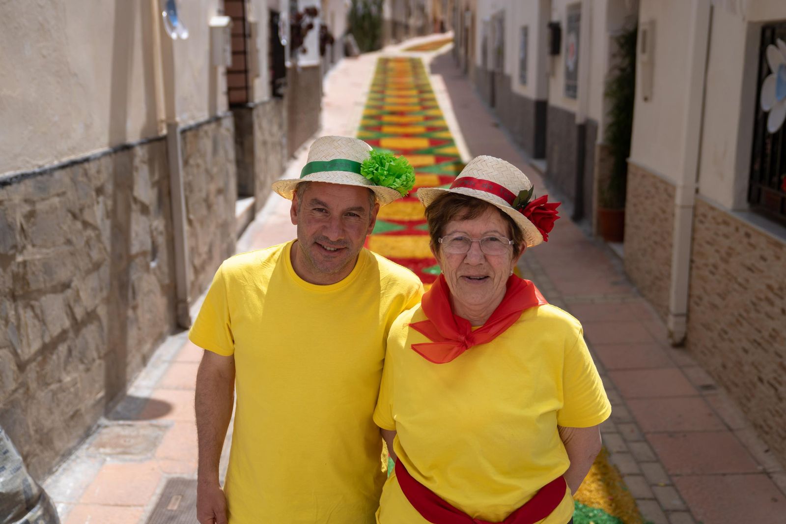 Festividad por la Virgen de Fátima en Tíjola, en imágenes