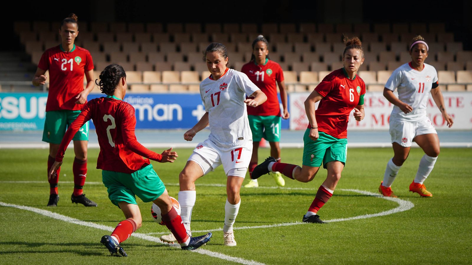 Partido internacional entre Canadá y Marruecos