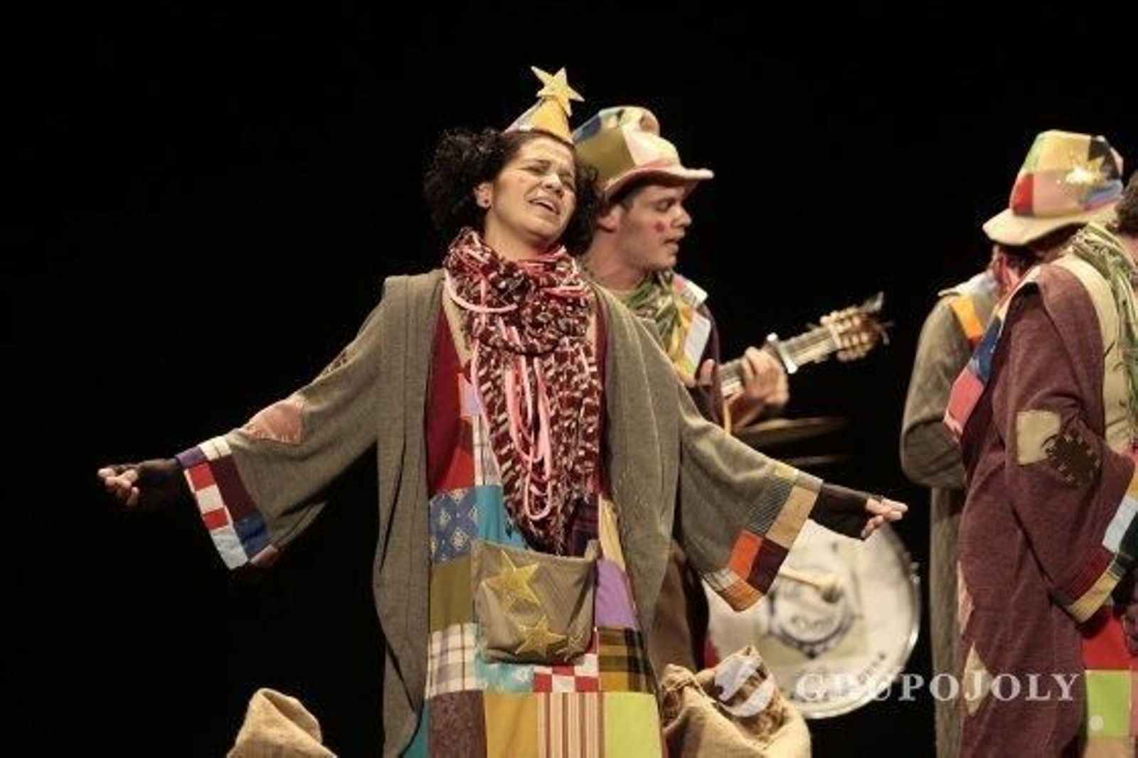 La comparsa El don.  Foto: Fito Carreto