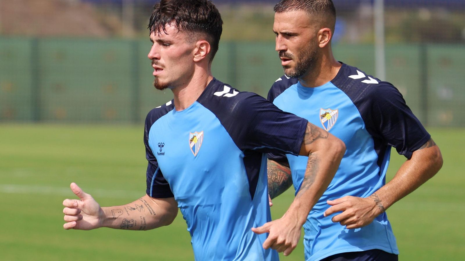El Málaga CF prueba la Ciudad Deportiva de Arraijanal