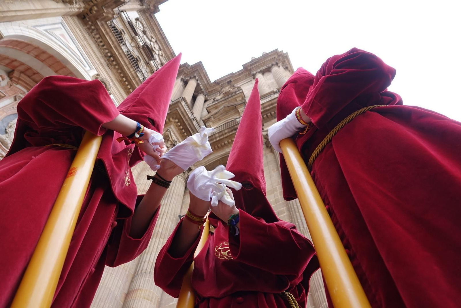Las fotos de Estudiantes, en el Lunes Santo de Málaga