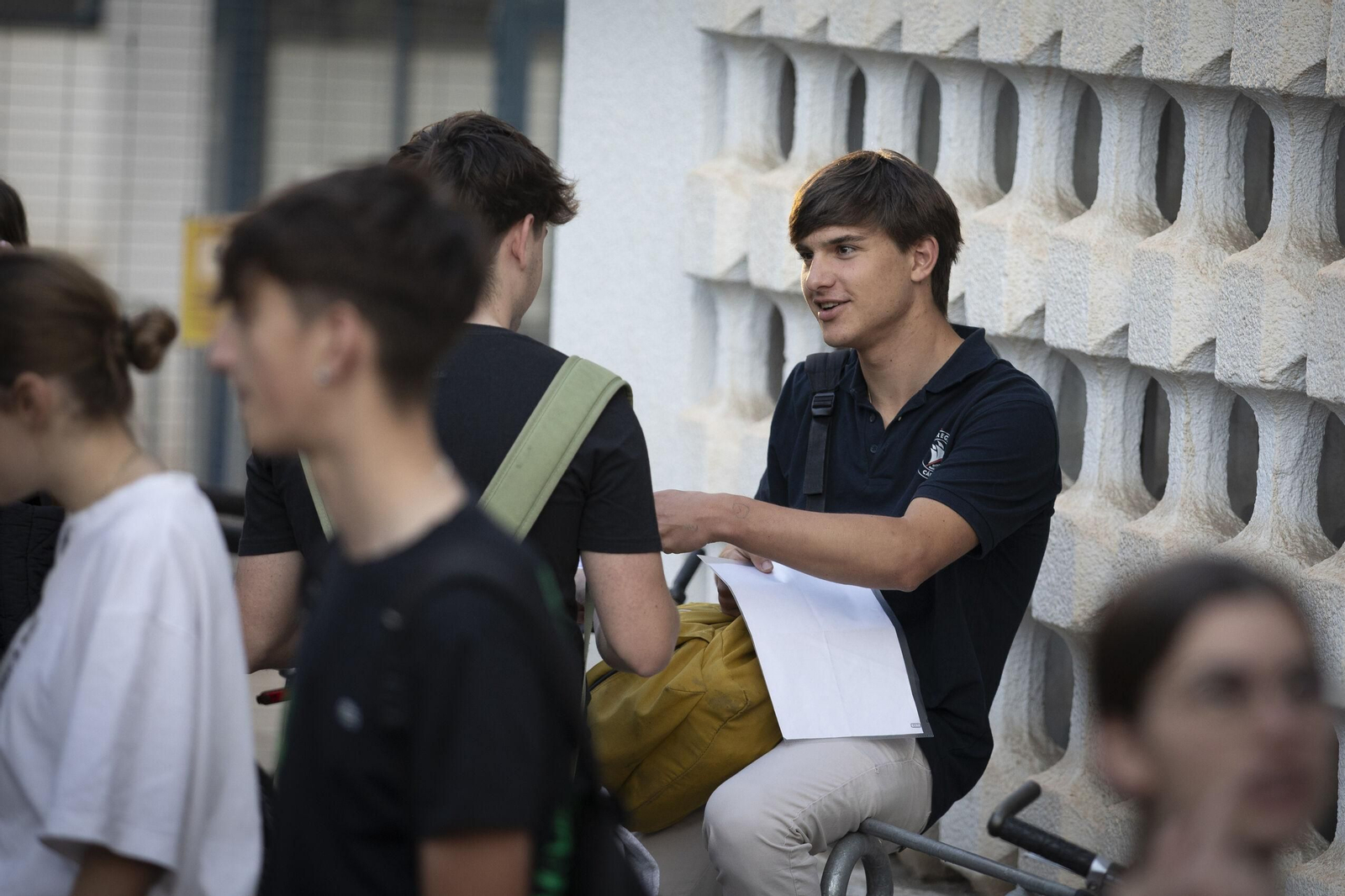 Así está siendo el primer día de Selectividad en Granada