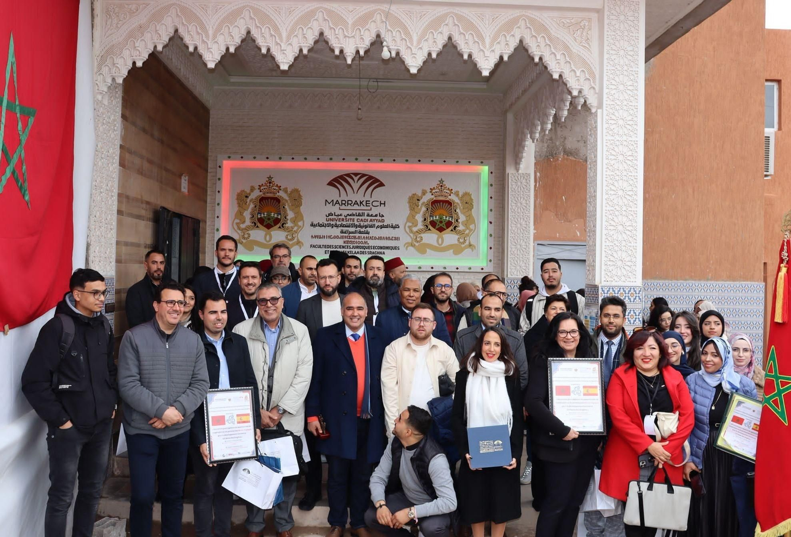 Uno de los encuentros celebrados en Marruecos
