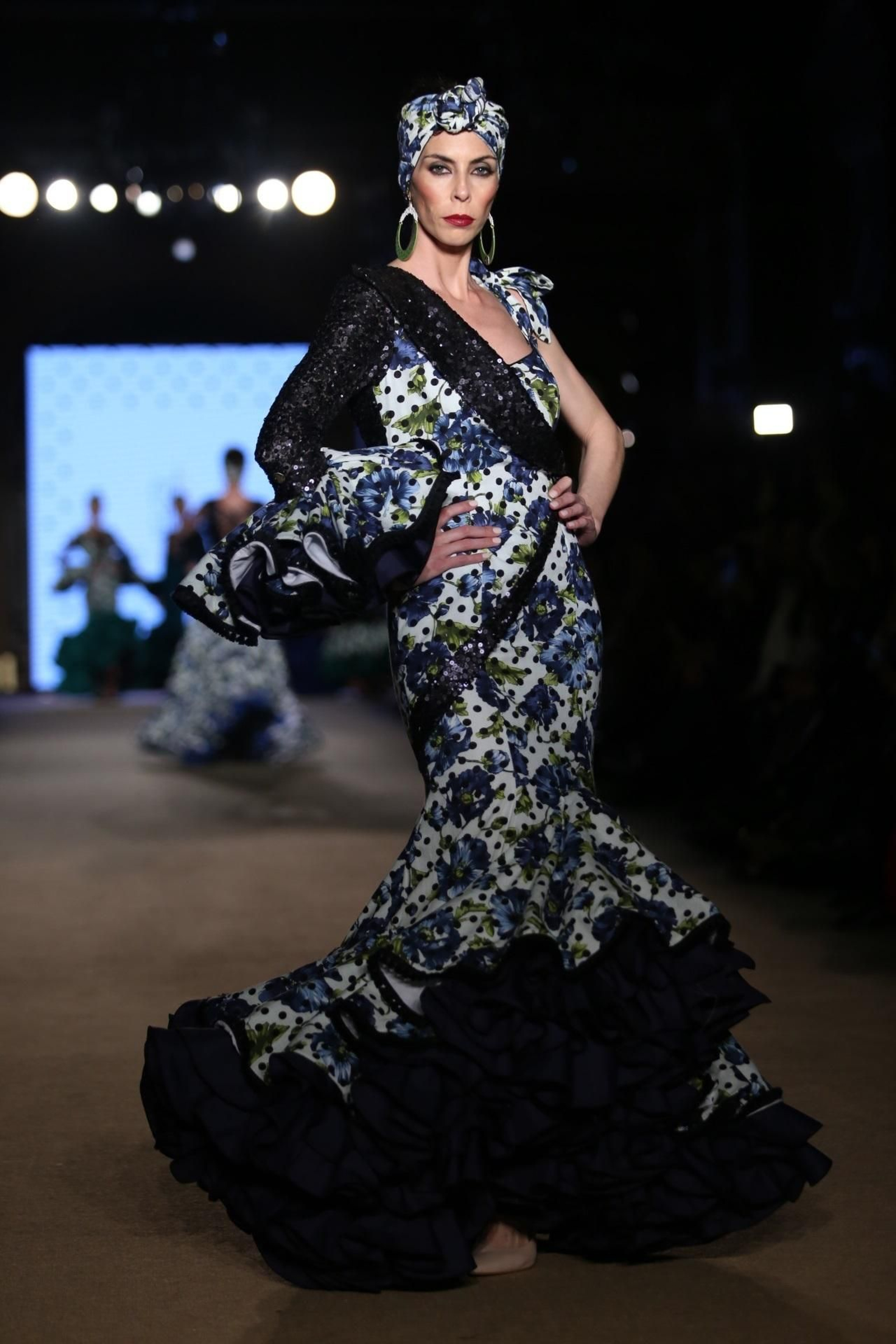 Los trajes de flamenca de flores que han conquistado 2019