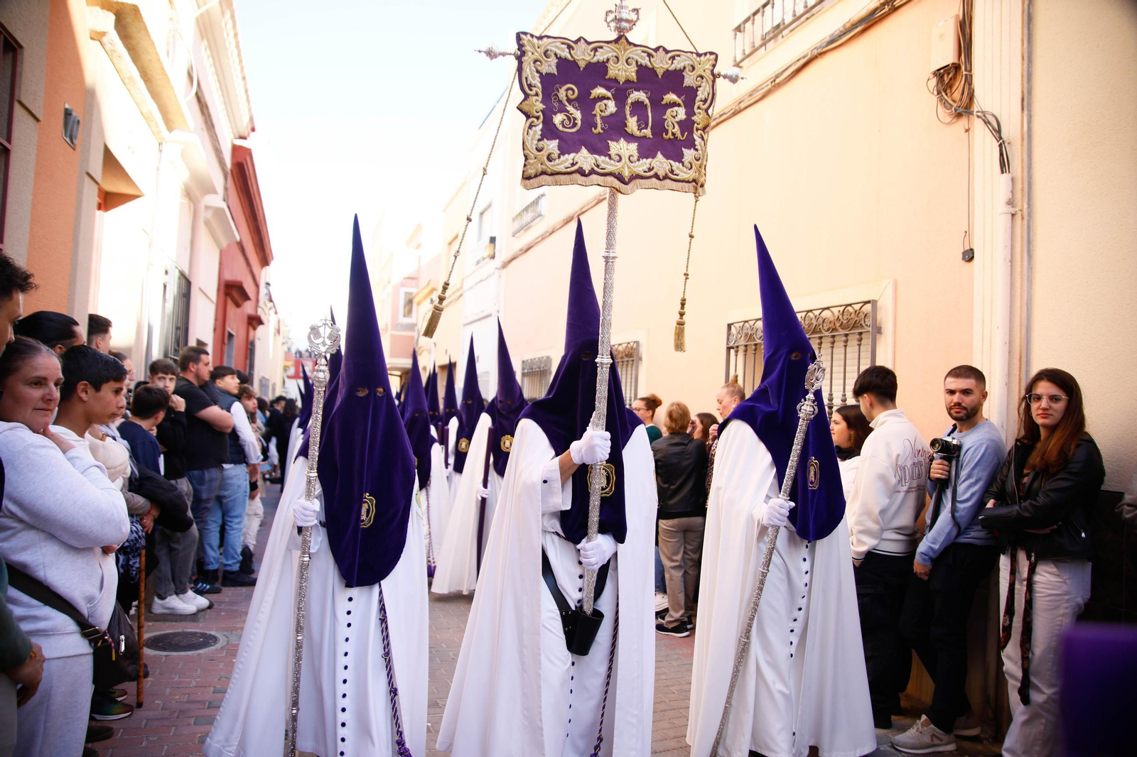 Macarena en la Semana Santa de Almería