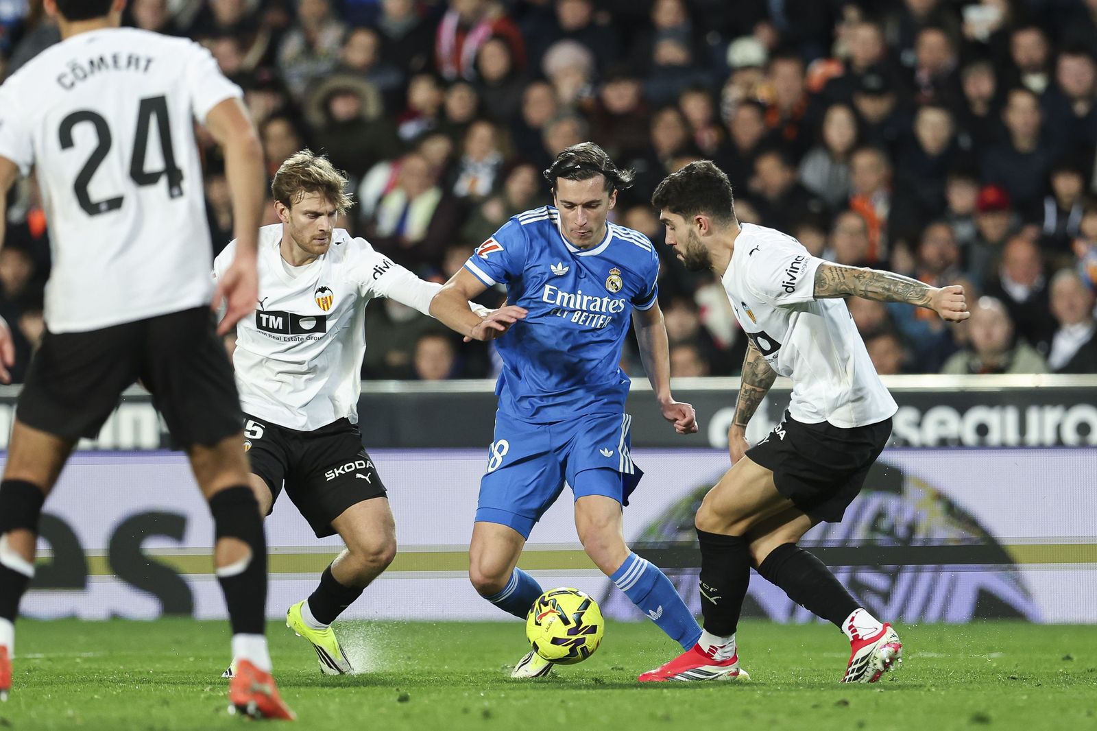Las fotos del Valencia-Real Madrid