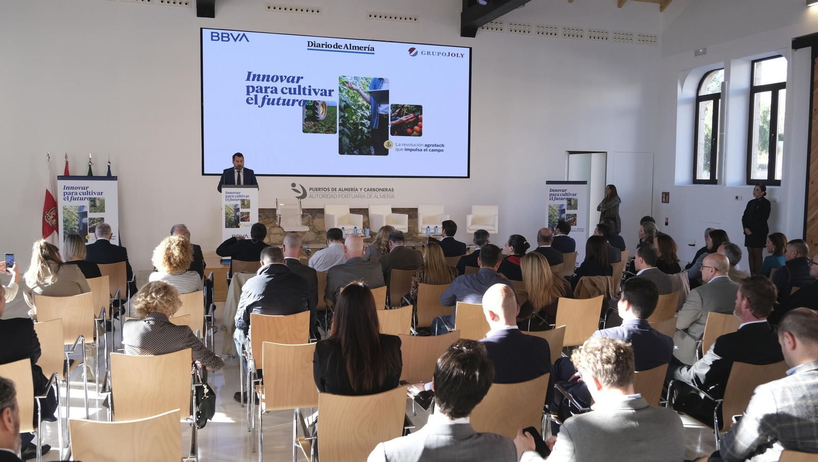 Imágenes de la Jornada BBVA-Grupo Joly 'Revolución Agrotech en el Campo', en Almería