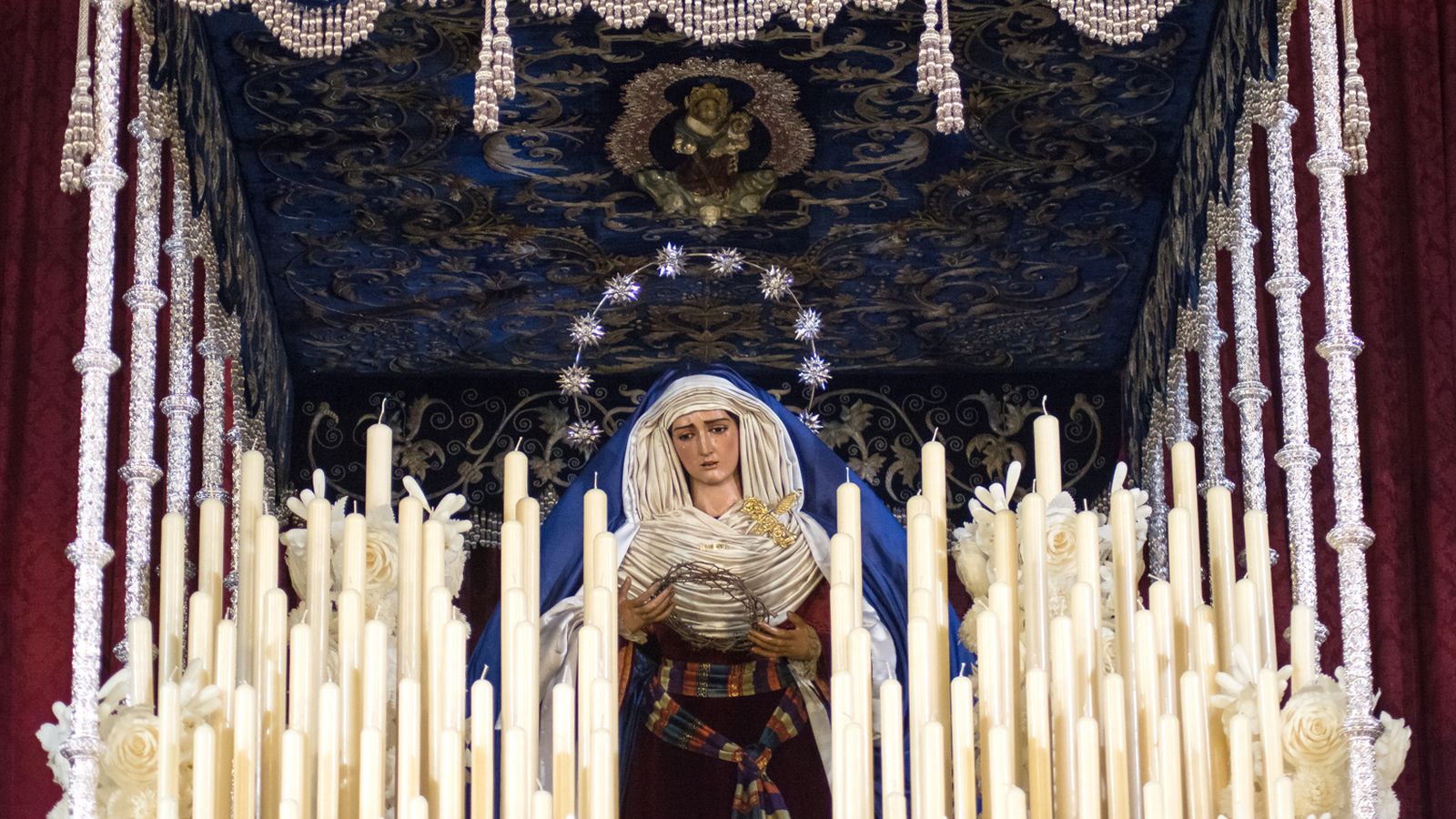 La Hiniesta celebrará sus cultos en su paso de palio