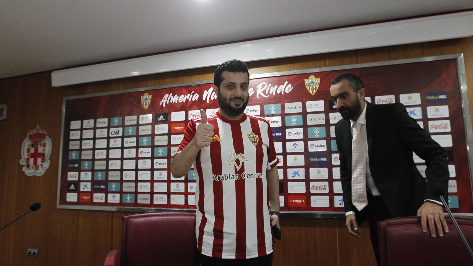 El propietario del club rojiblanco, Turki Al-Sheikh.