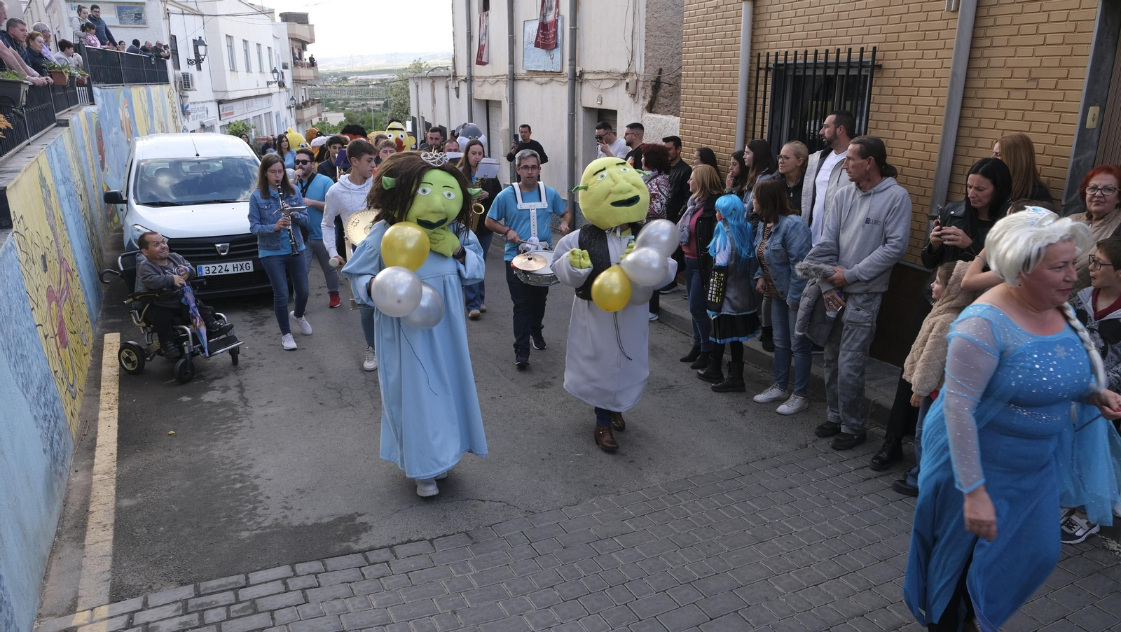 Imágenes del Pasacalles Infantil de las Fiestas de Abla