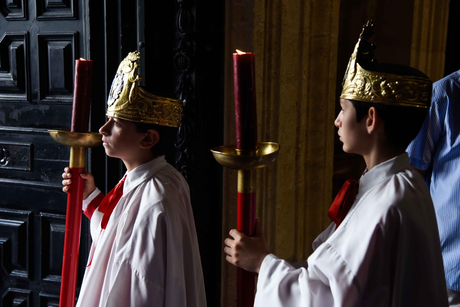 Imágenes de la procesión de impedidos de El Sagrario