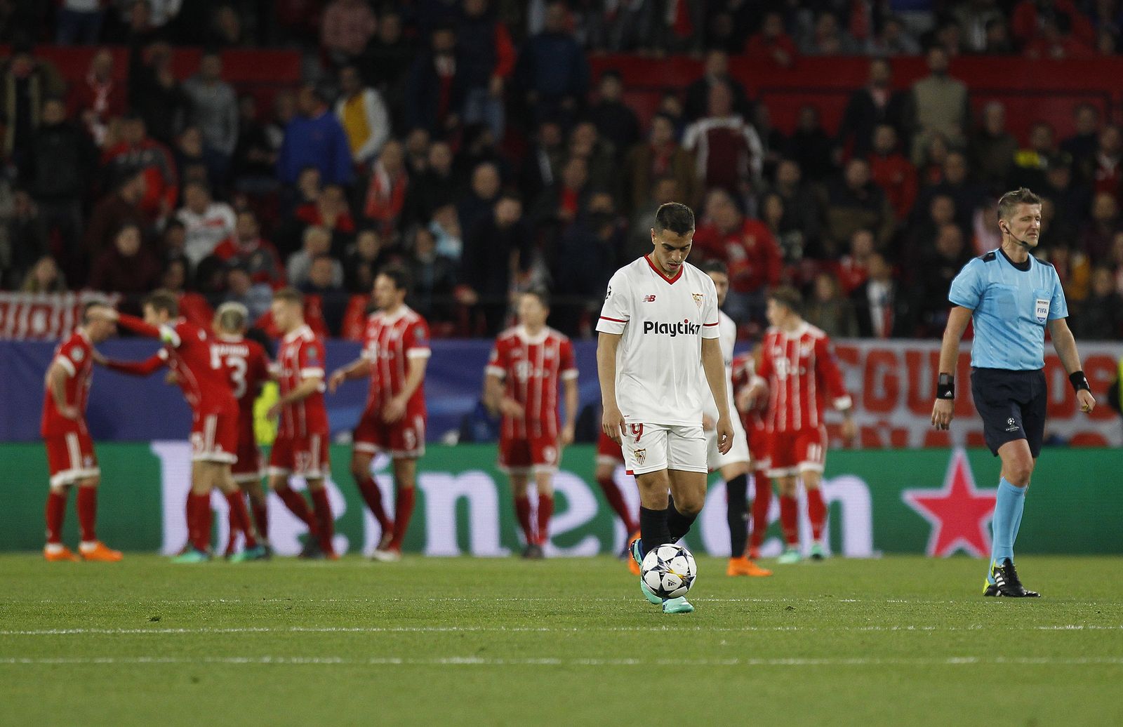 Las imágenes del Sevilla-Bayern Múnich